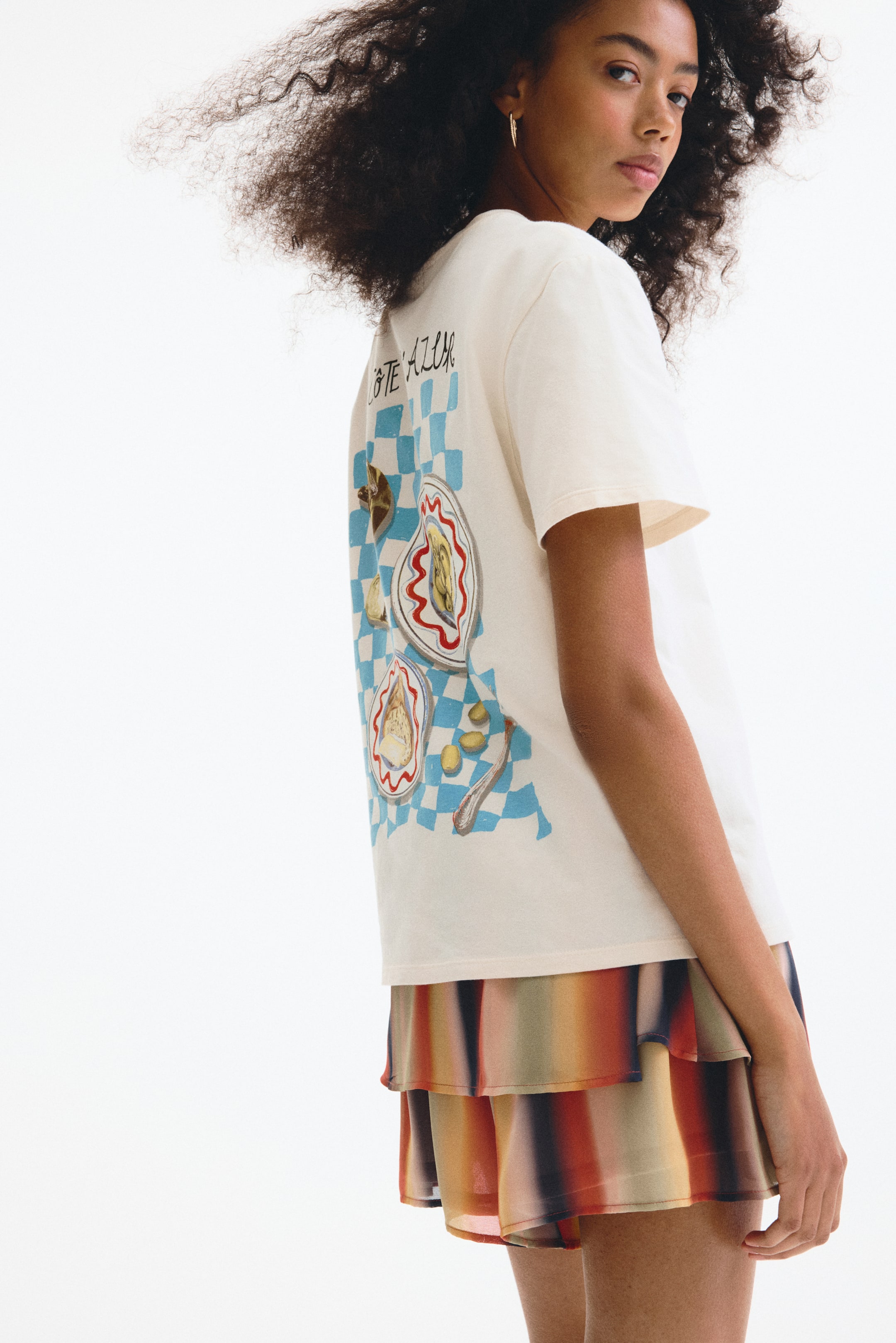Женские футболки H&M Appliquéd T-Shirt — фото 3