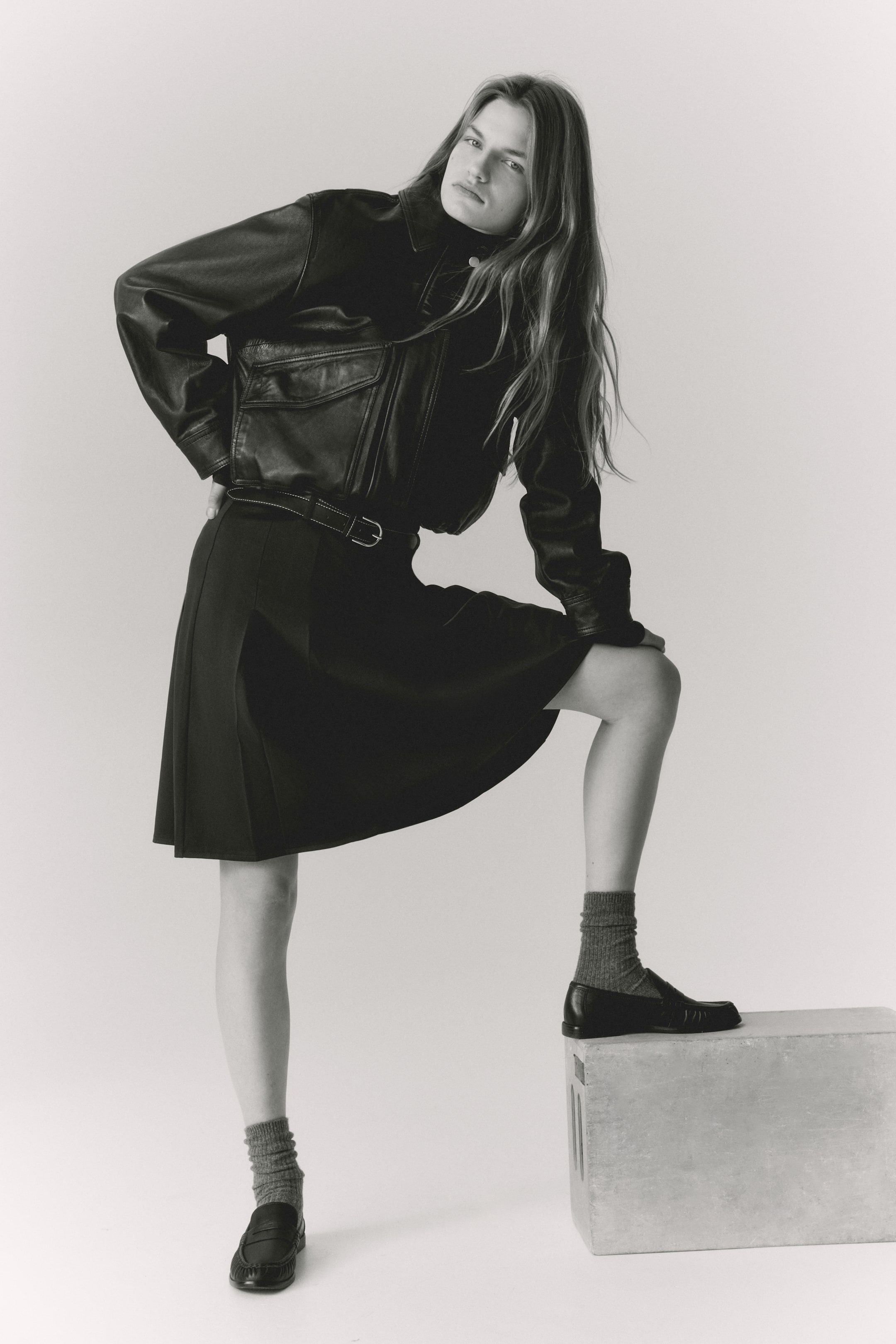 View larger image: Belted skirt - Dark brown - Ladies | H&M IN 1