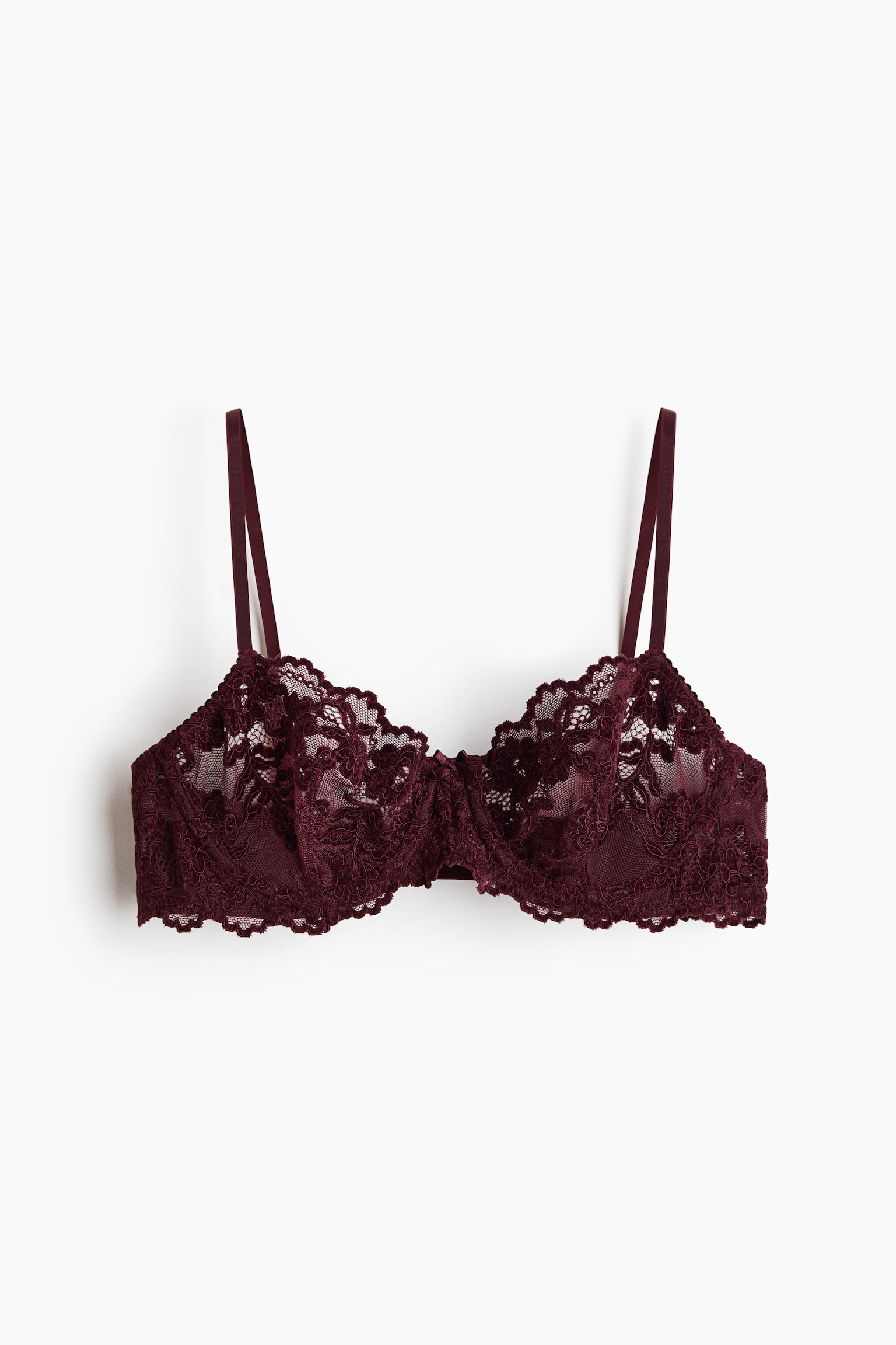 Underwire Embroidered Bra