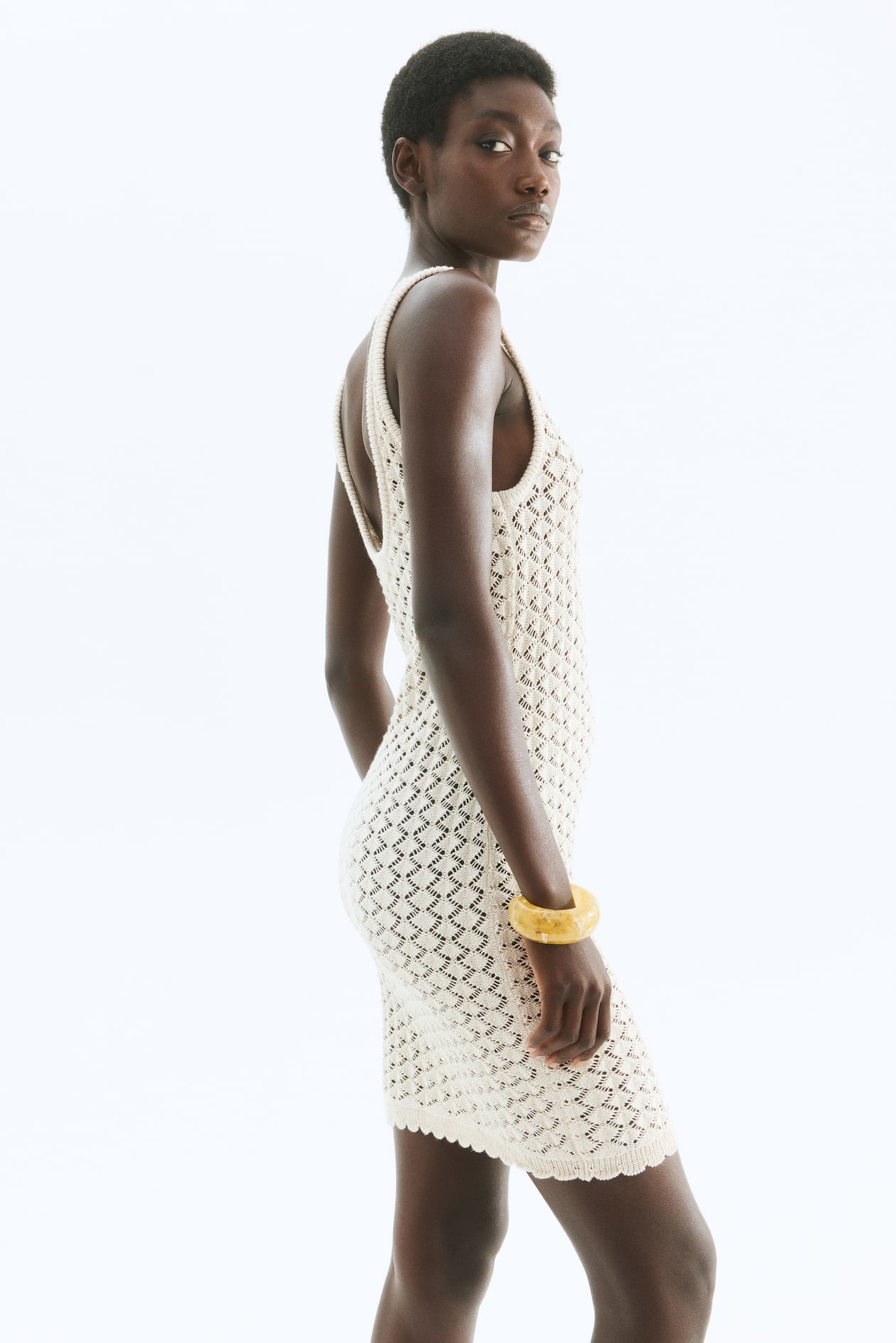 Crochet-Look Dress - image 3
