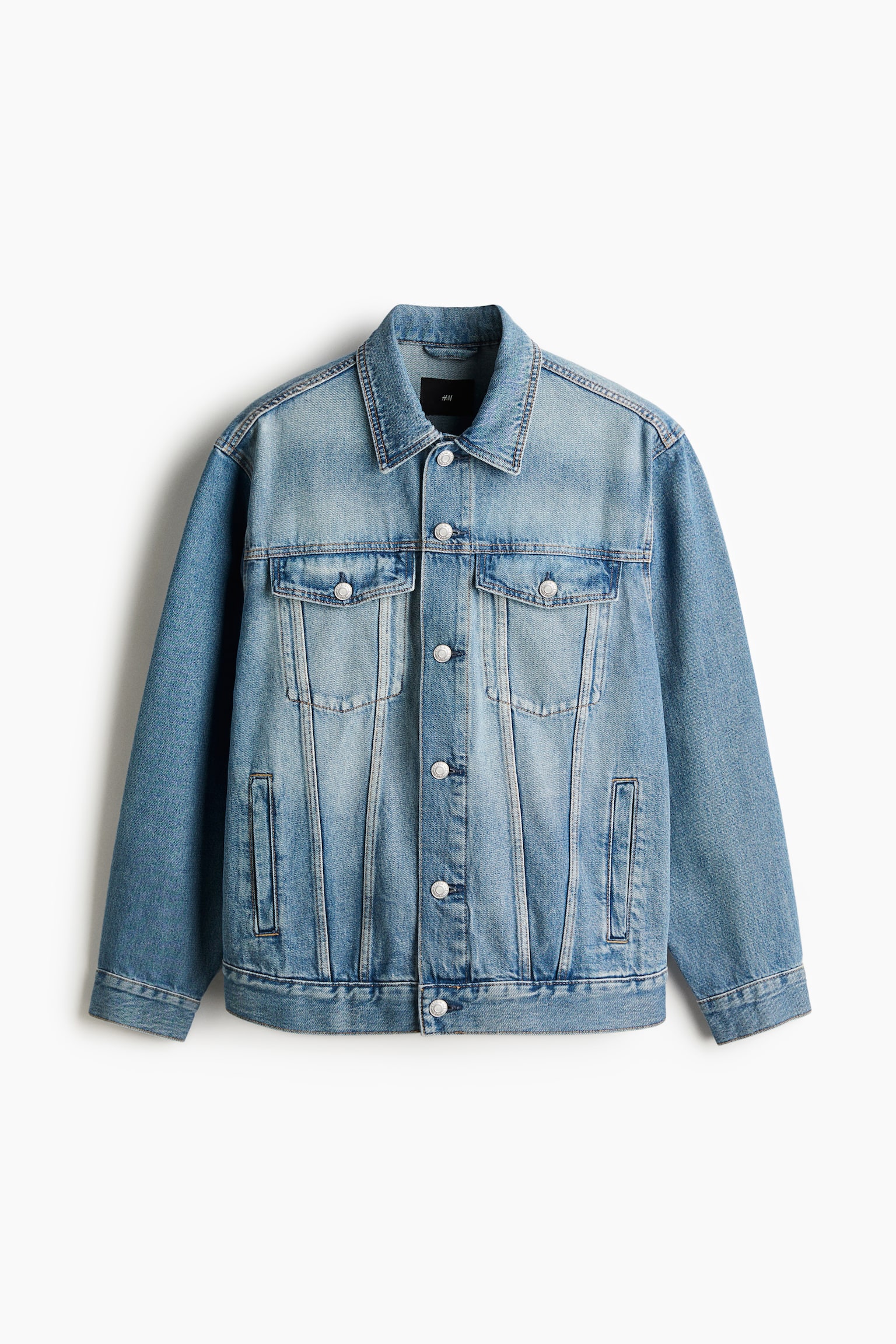 Loose Fit Denim jacket - Denim blue - 2