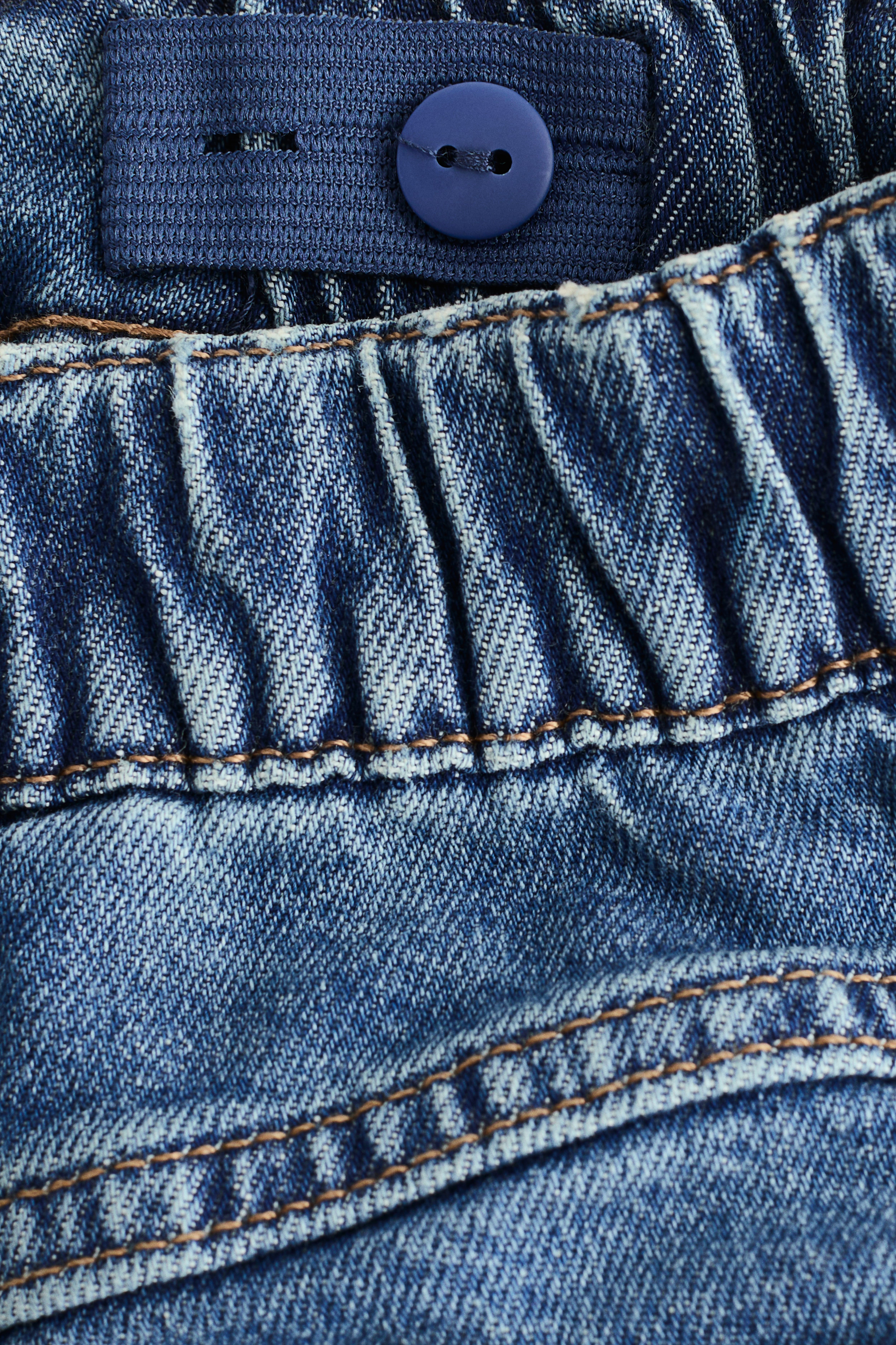 Relaxed-Fit Denim Shorts