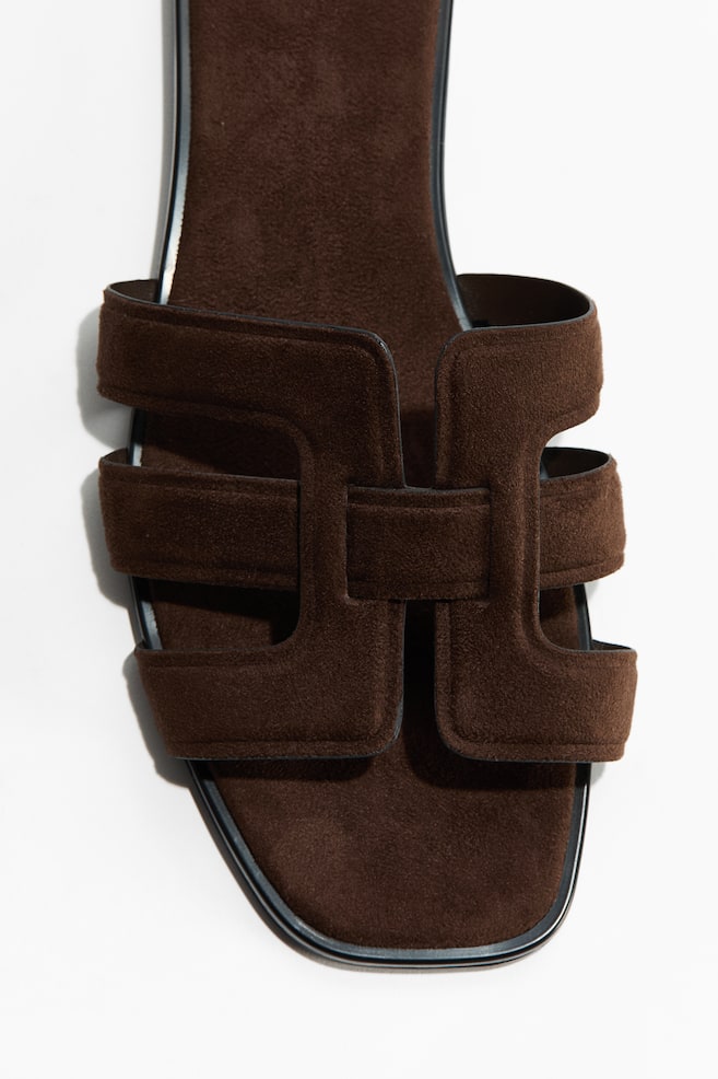 Sandalias - Marrón oscuro/Marrón/Negro/Beige - 1