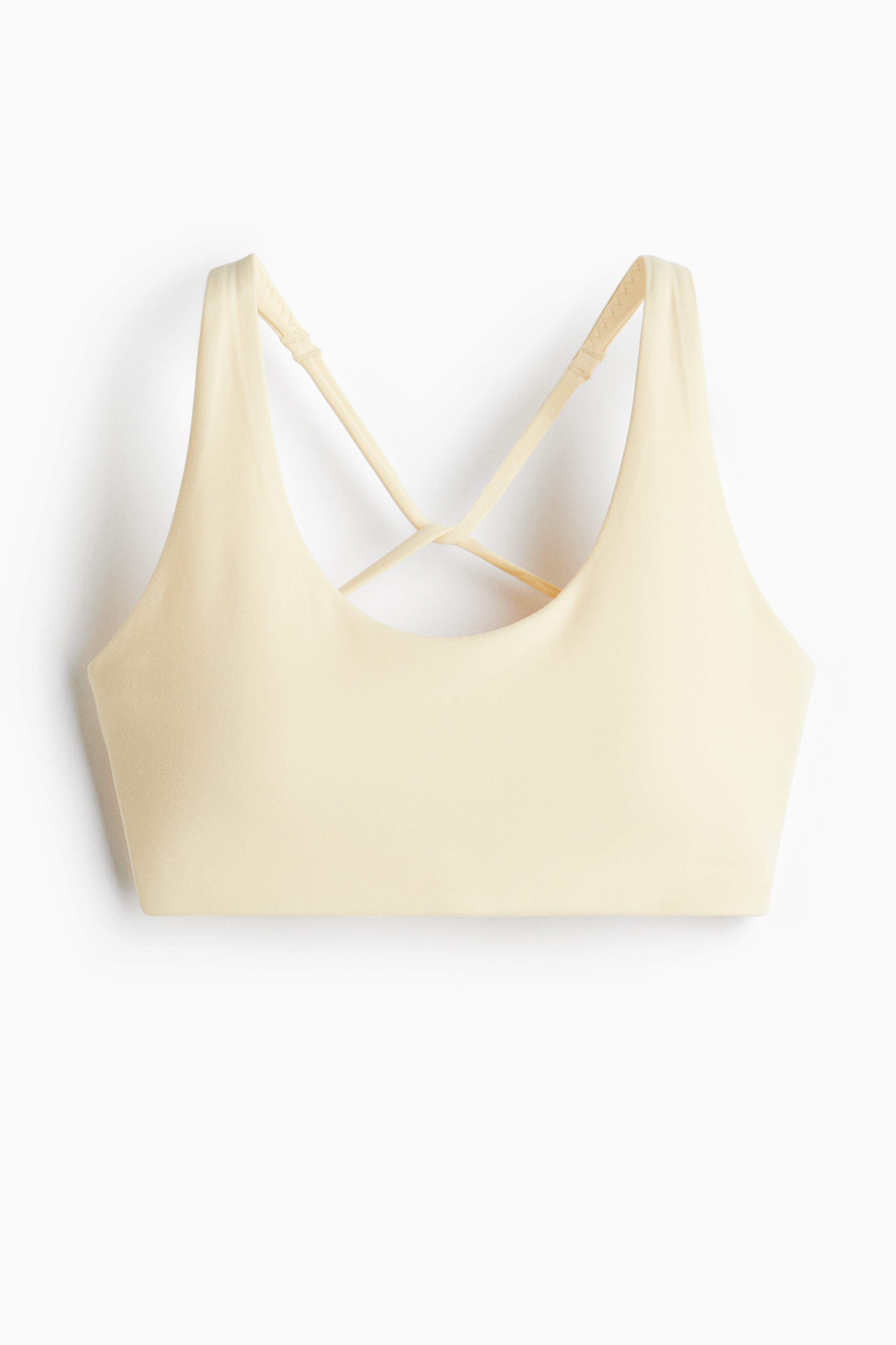 H & M - Sport-BH mit SoftMove Light Support - Gelb - Sportswear