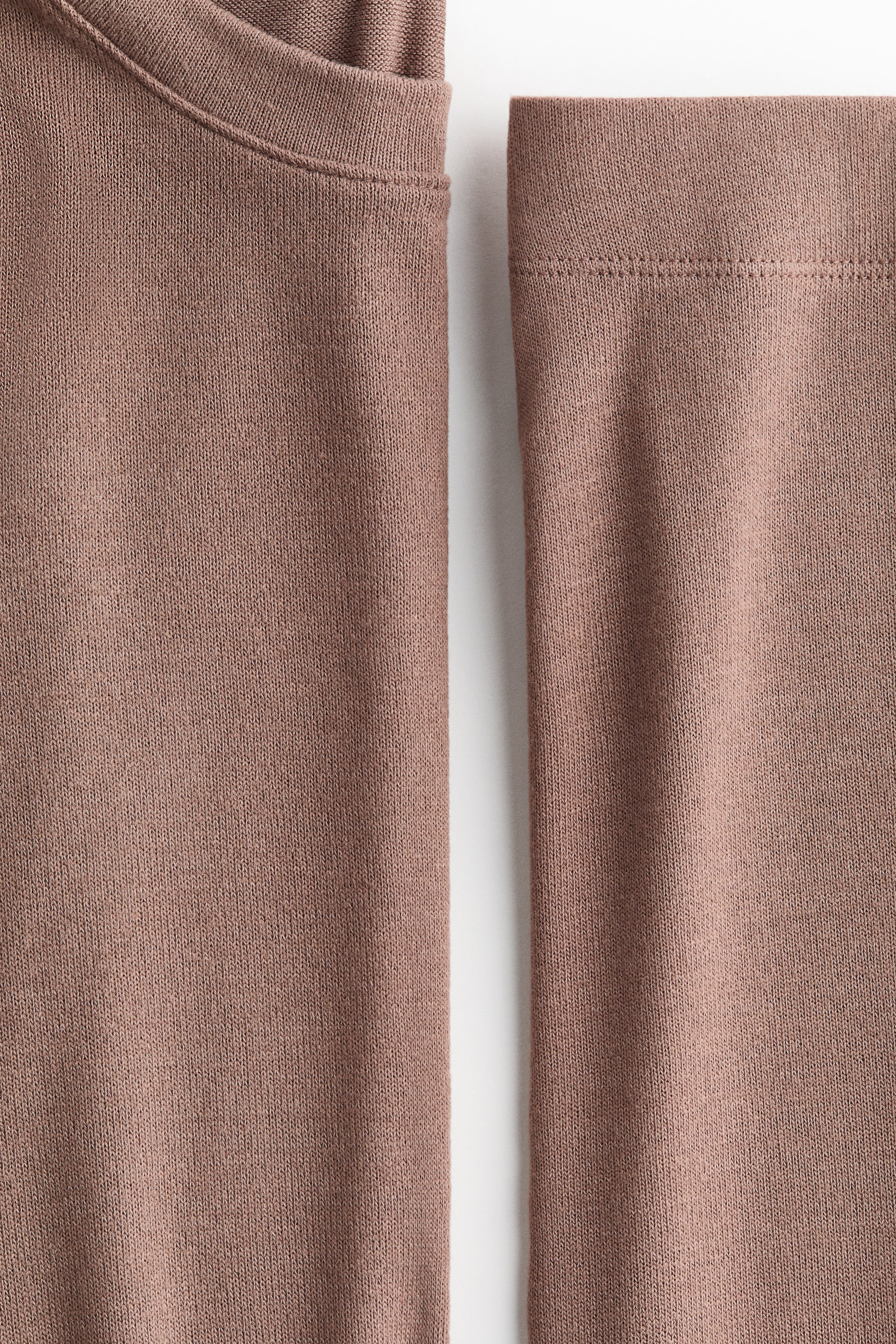View larger image: Brushed jersey pyjamas - Mole marl - Ladies | H&M IN 2