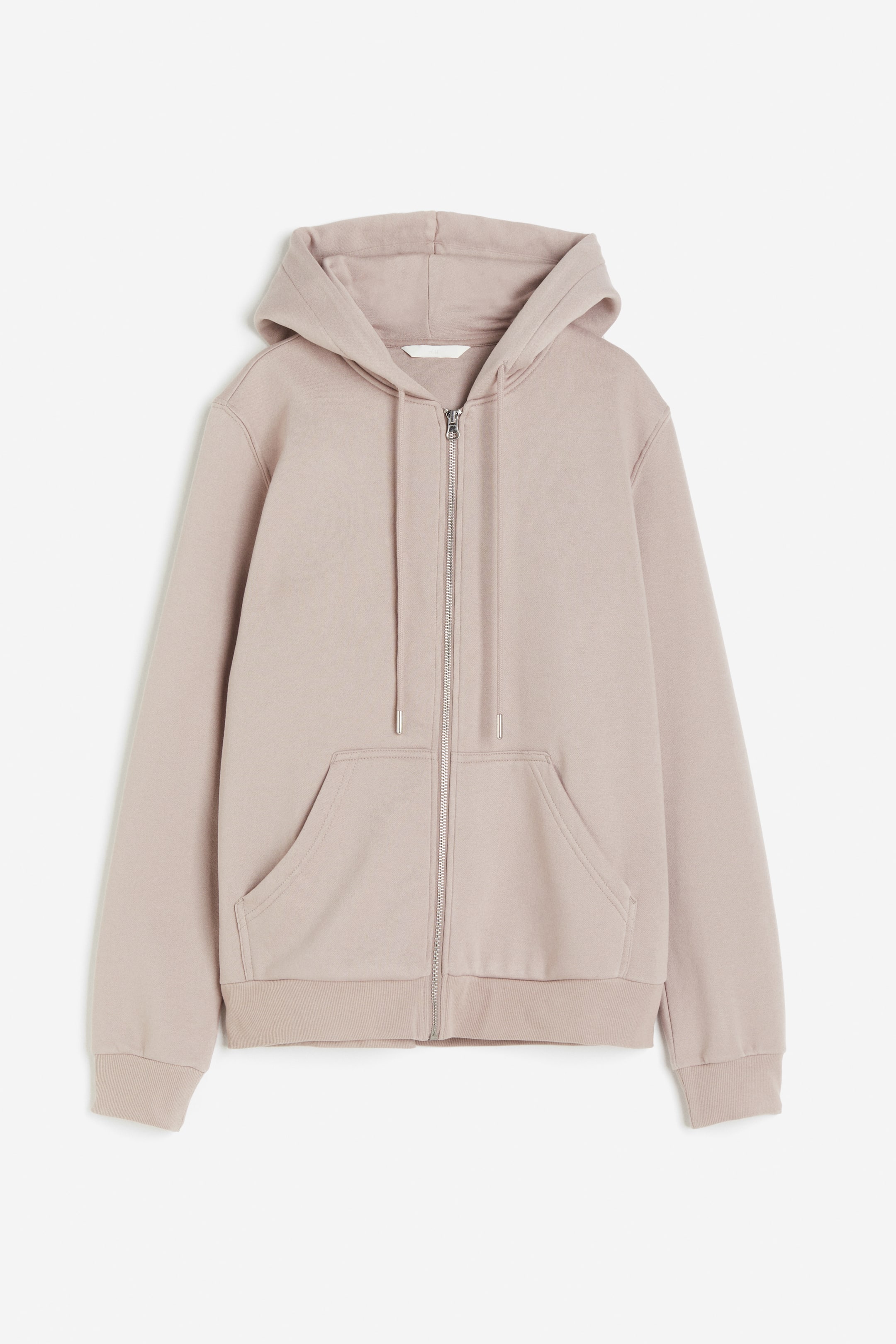 Zip-through hoodie - Light greige - Ladies | H&M GB