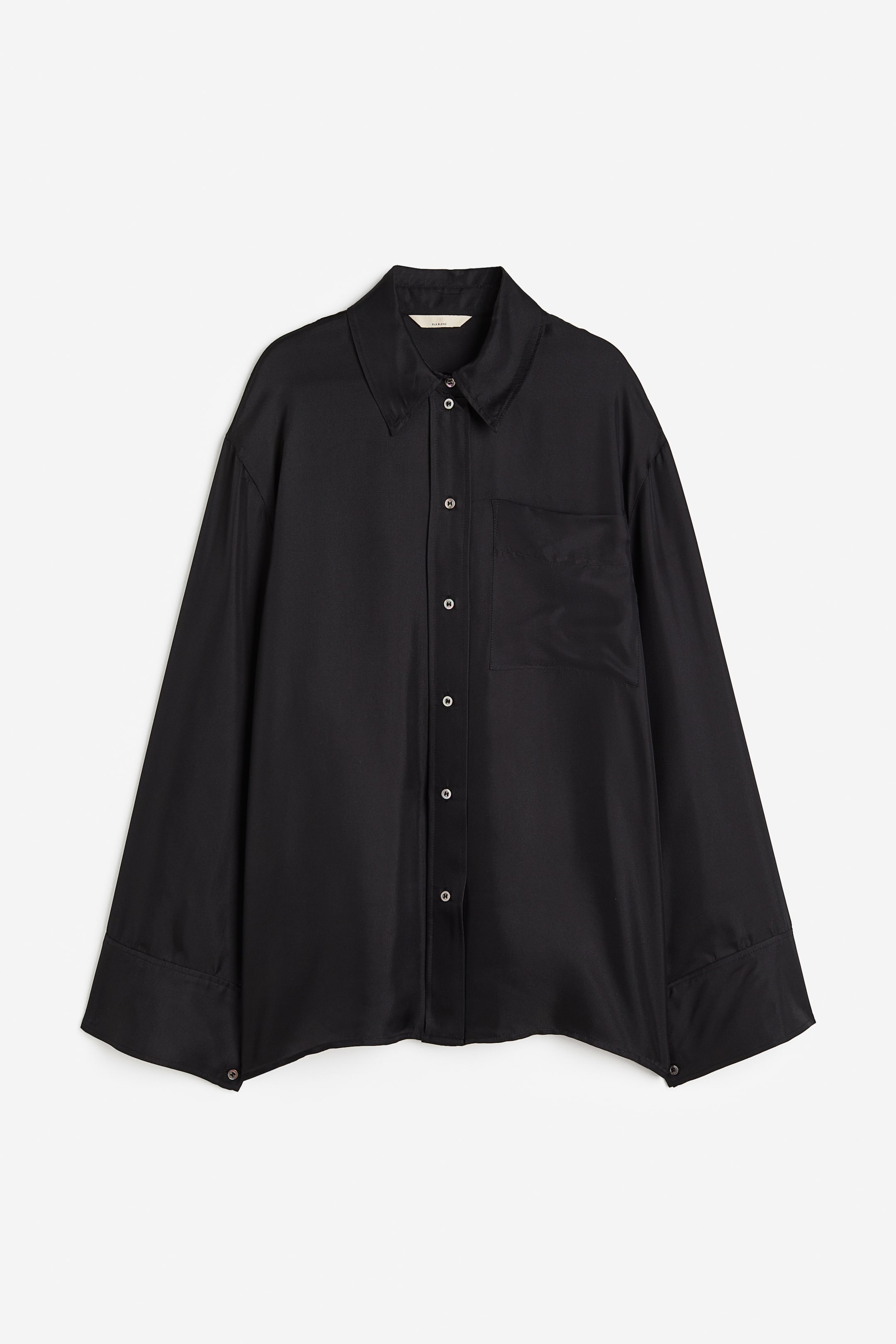 Silk-blend Twill Shirt