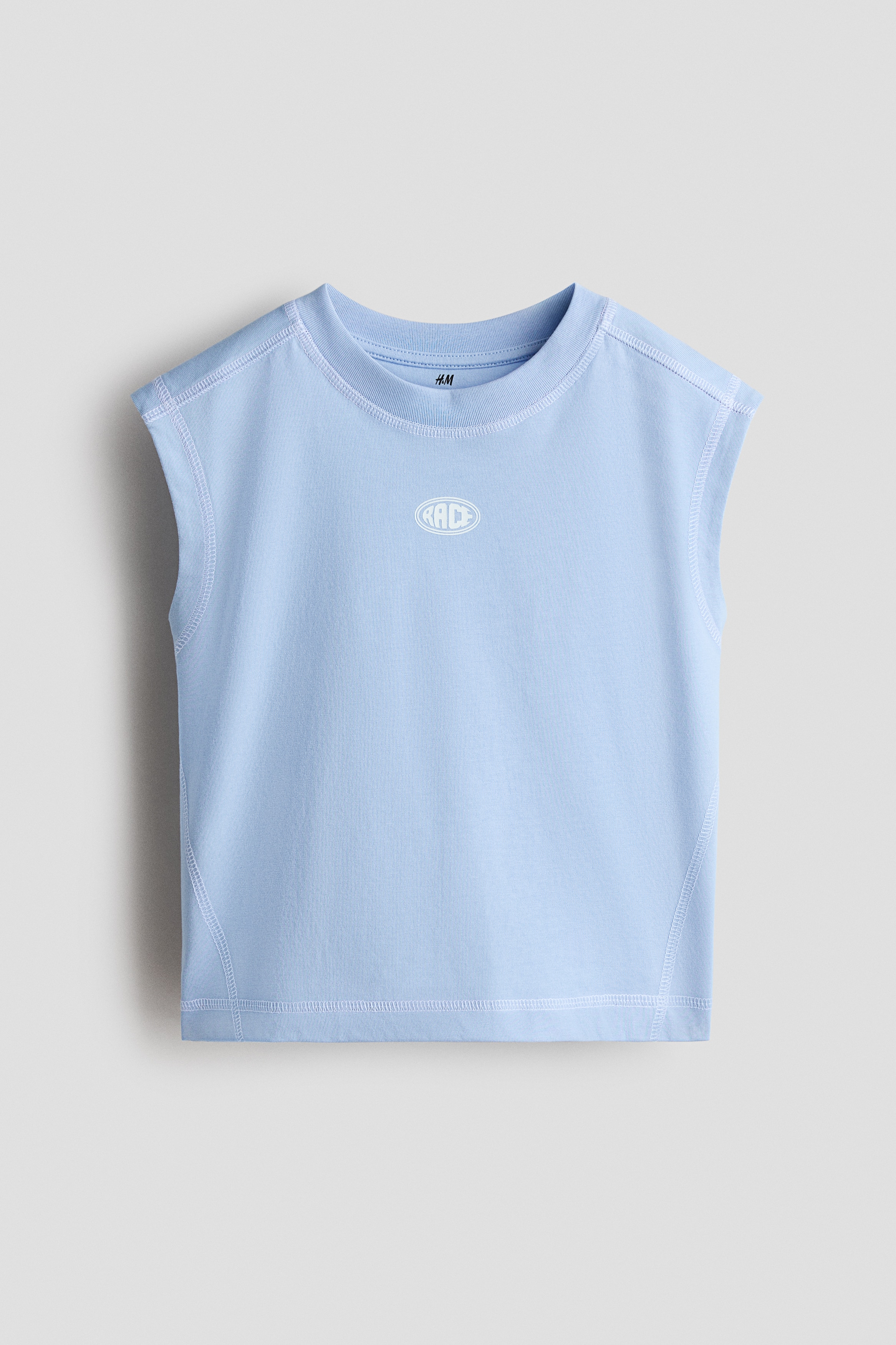 COOLMAX® Shirt - Light blue/White/Light green