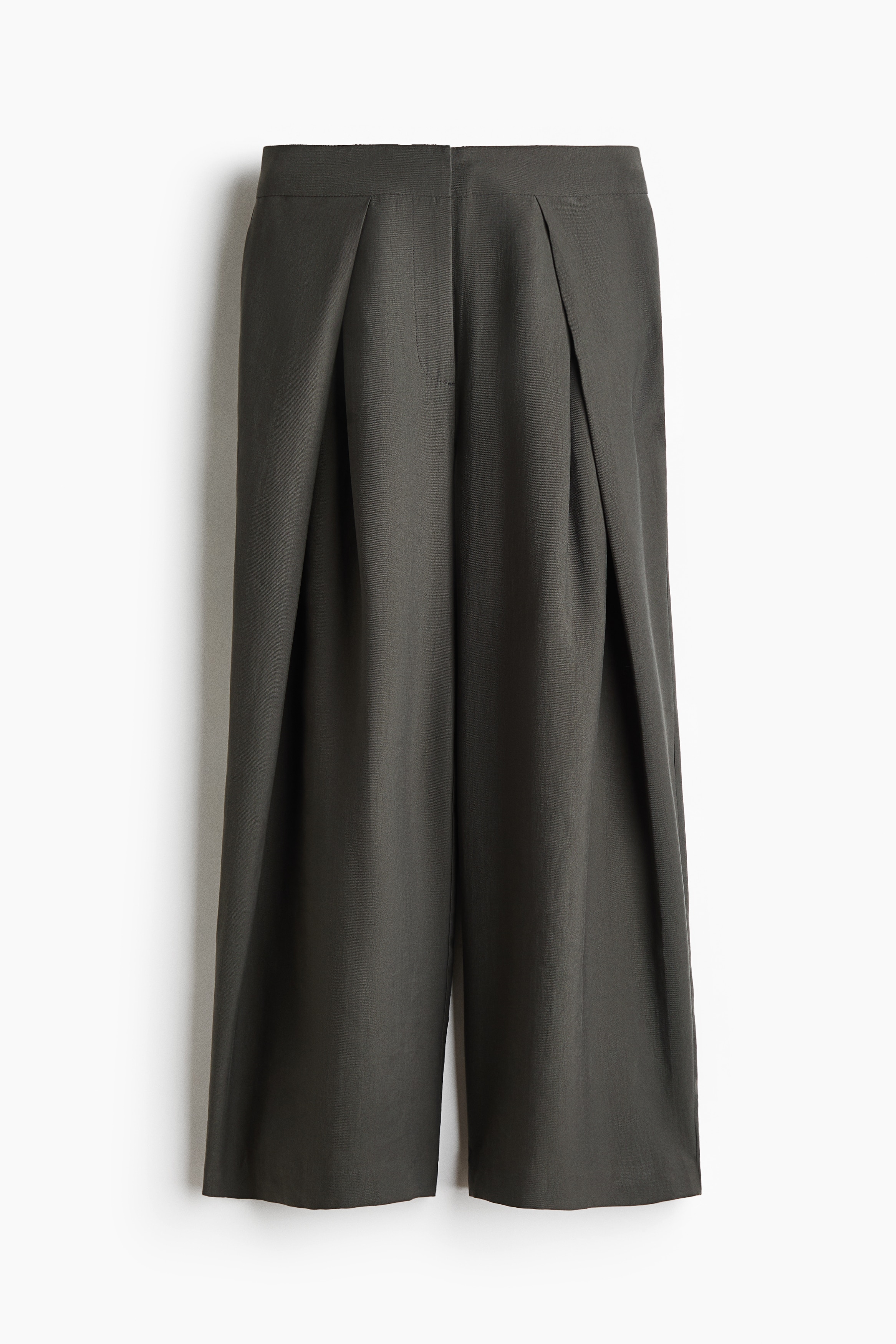Broek met overslag Barrel Leg - Donkergrijs/Zwart/Bordeauxrood
