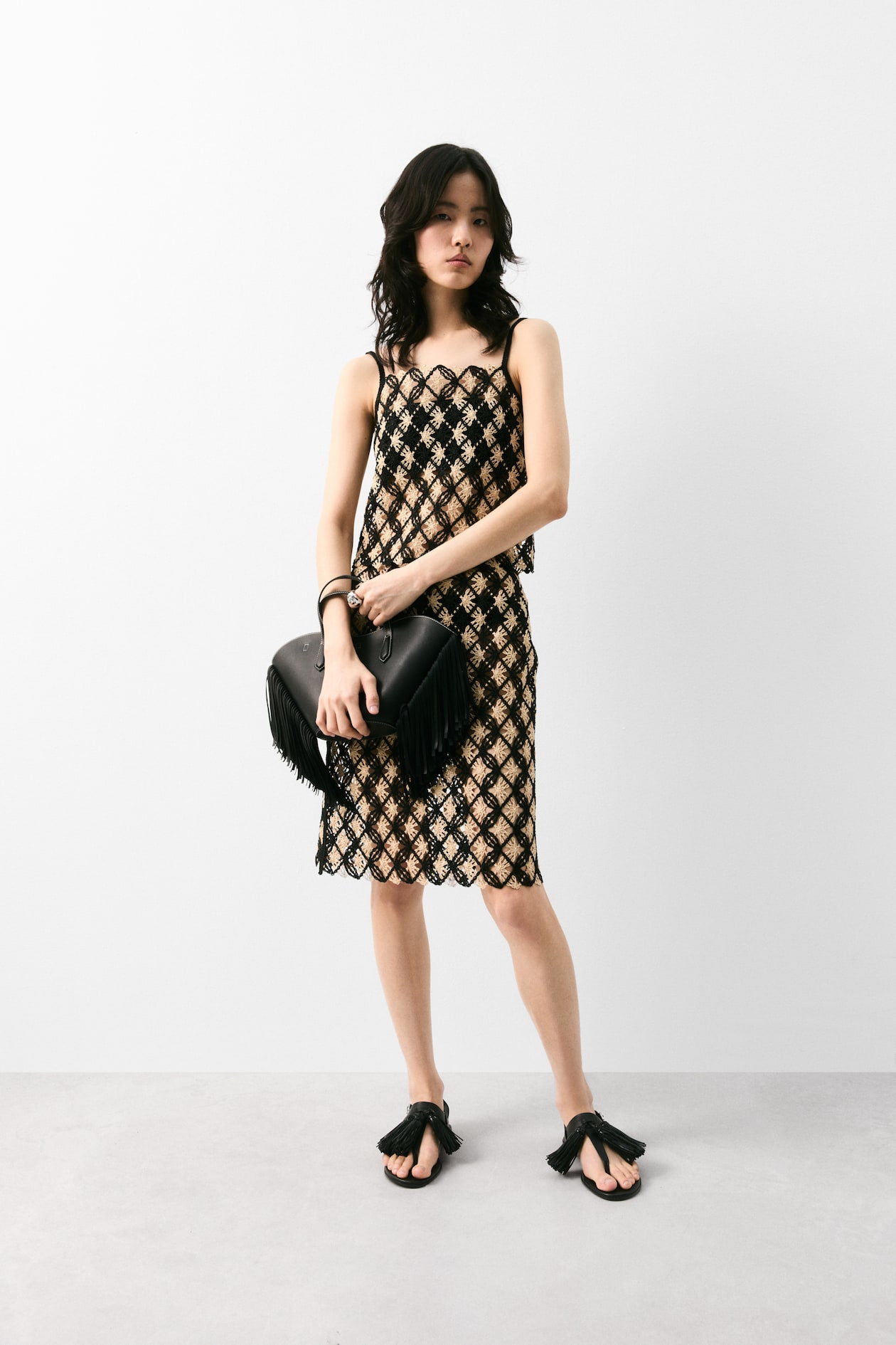 Crochet-Look Skirt - image 2