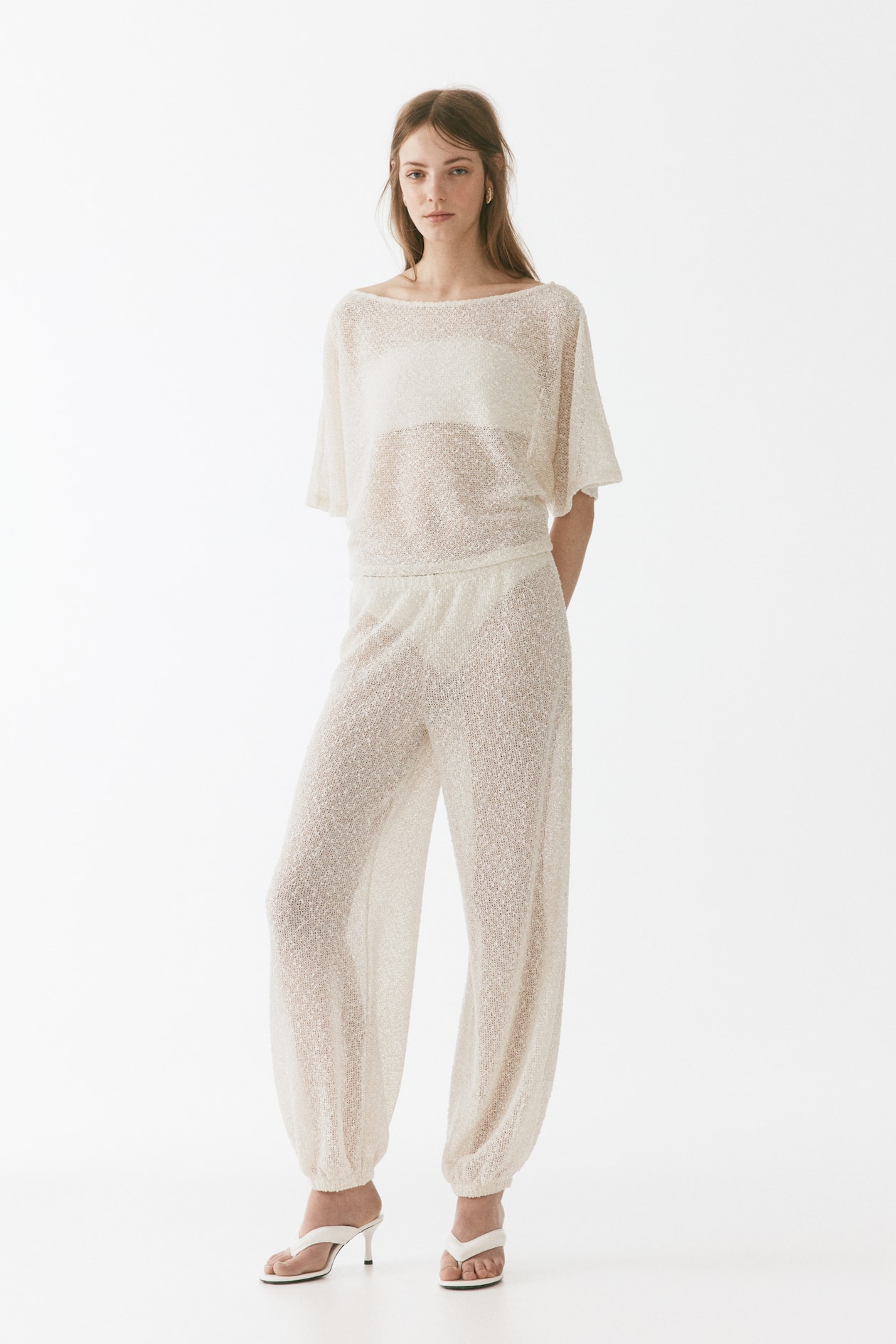 Glittery Knit Top - image 3