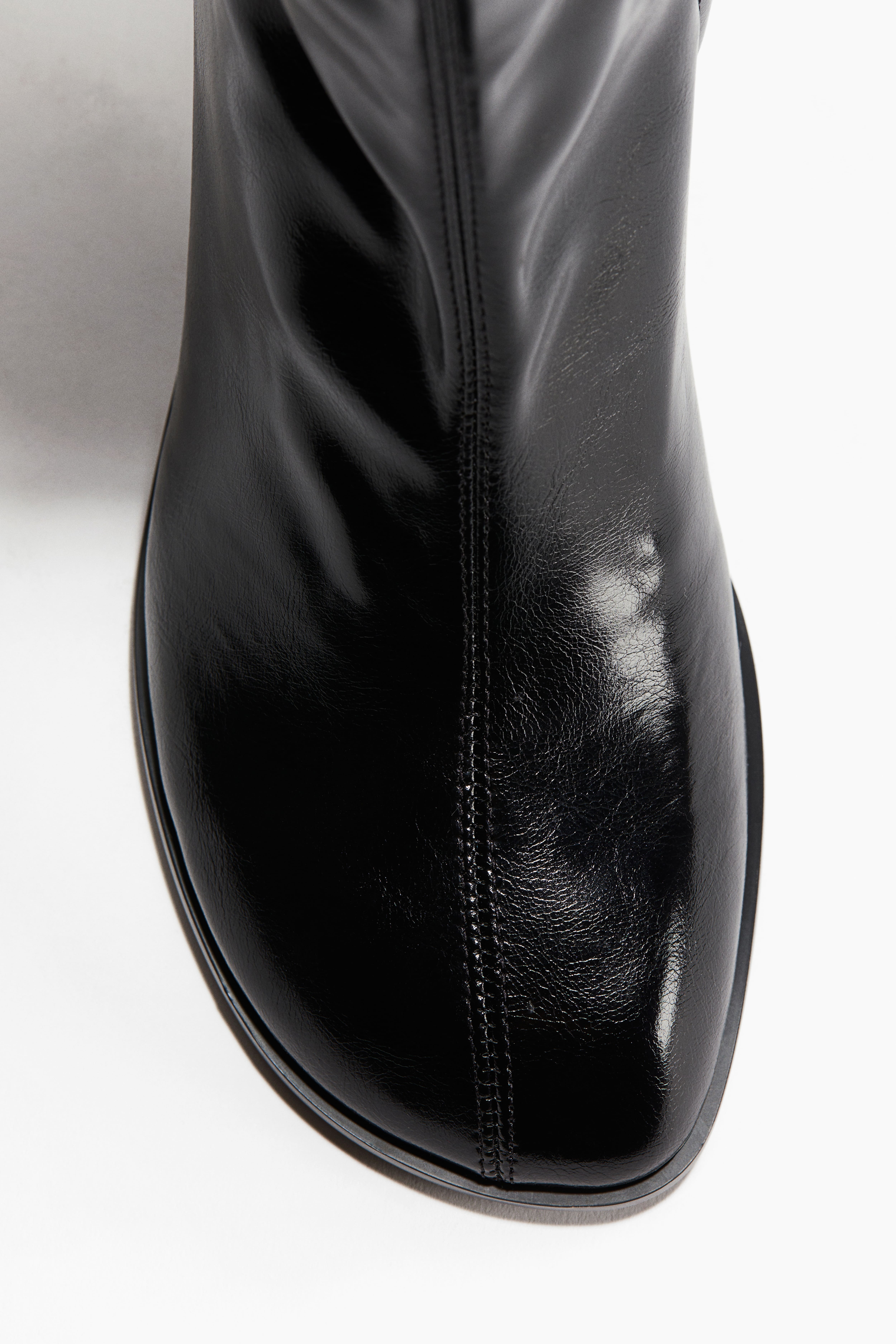 Block-Heeled Ankle Boots