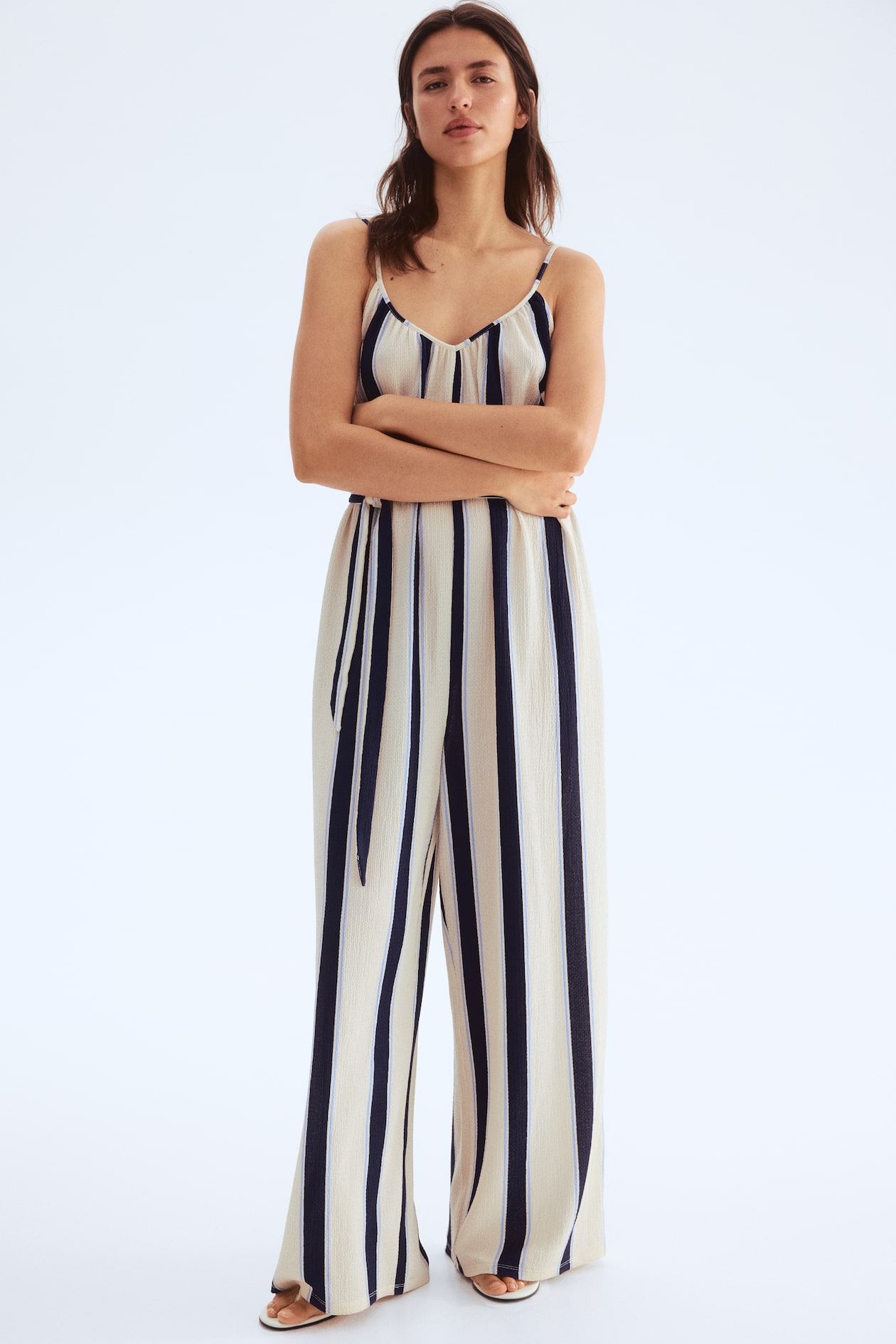 Tie-Belt Jumpsuit - image 3