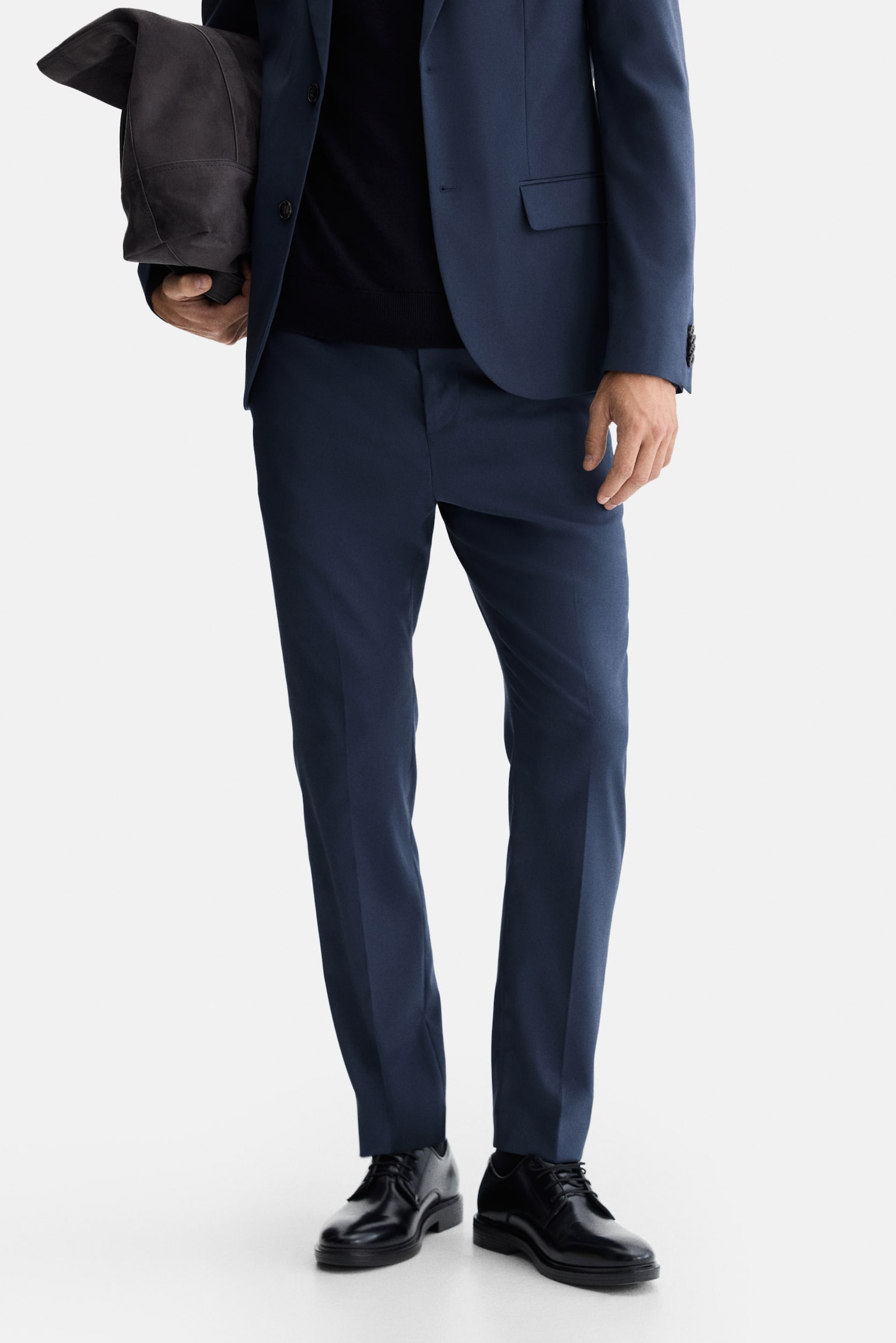 Skinny Fit Suit trousers - Dark blue/Black/Dark gray - 5