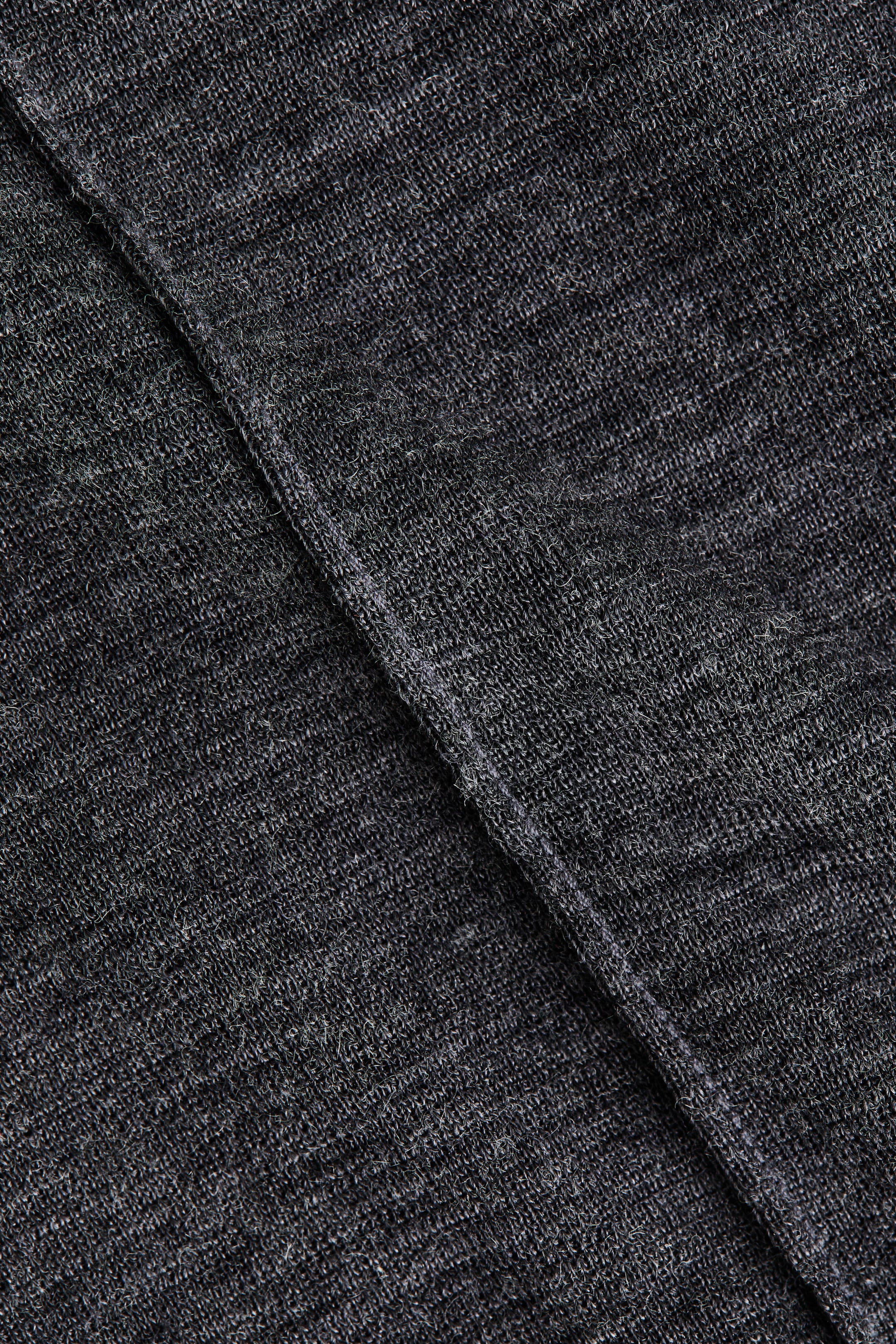 Merino Wool Turtleneck Top