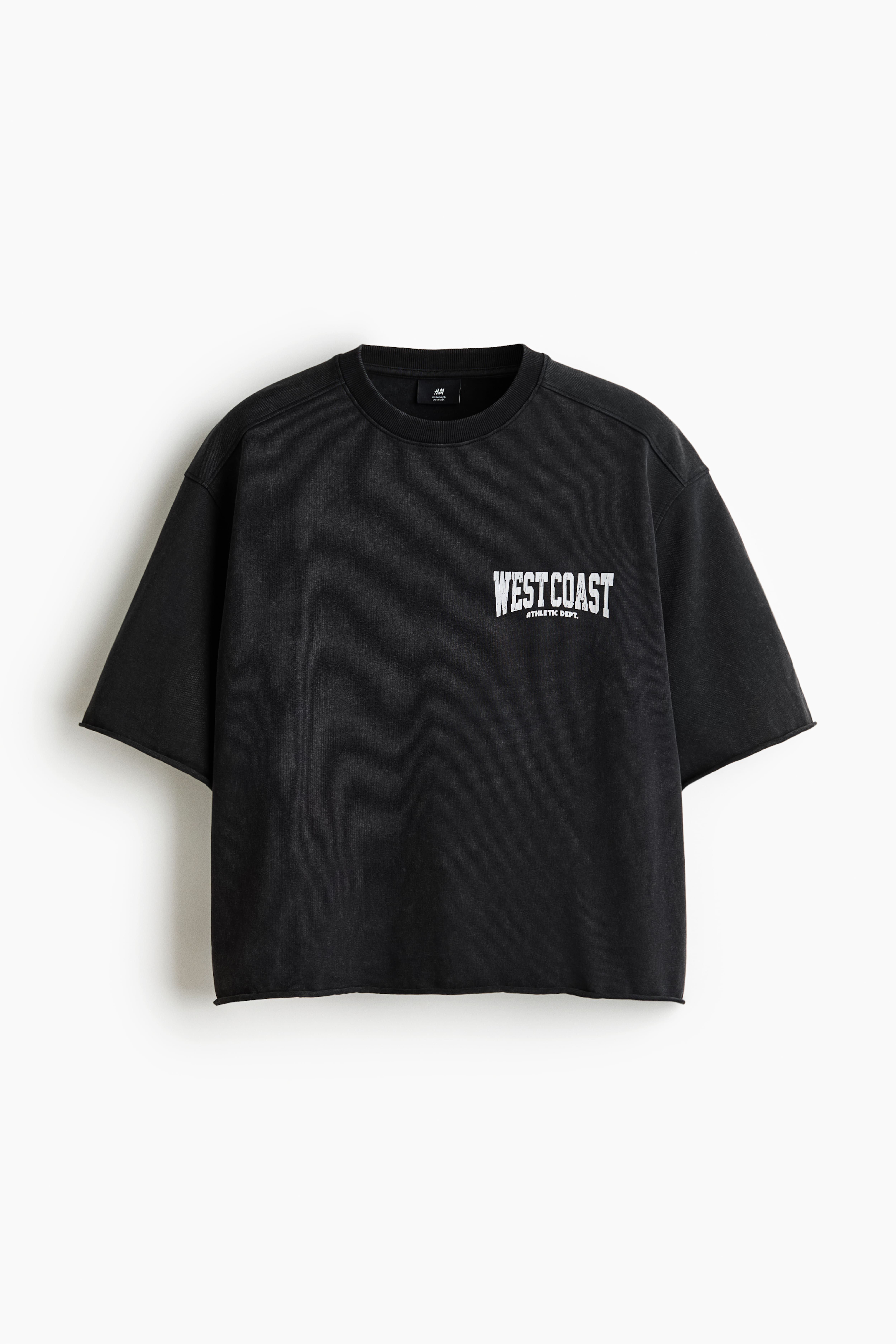 Oversized Printed Cotton T-Shirt