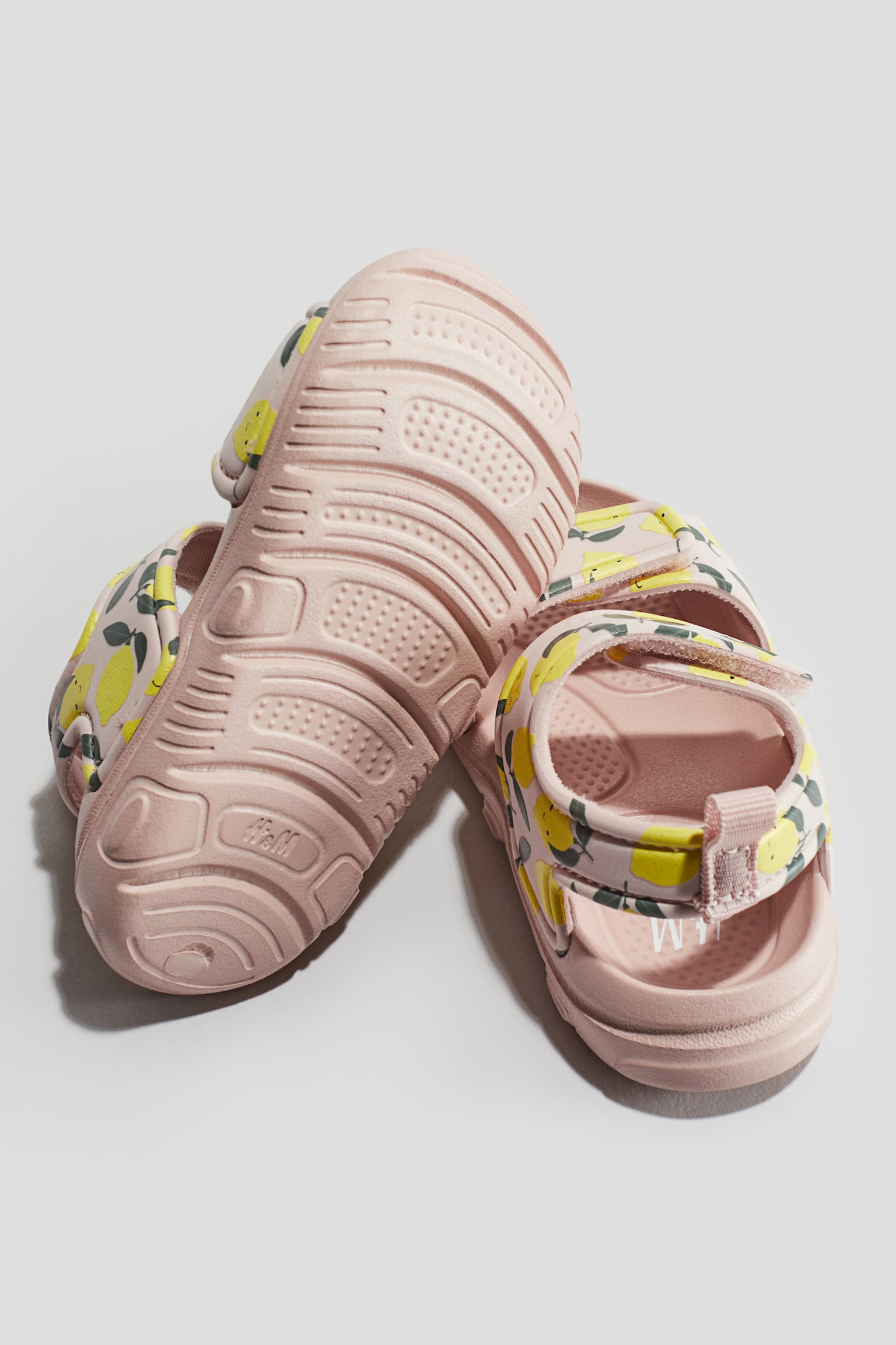 Sandals - Light dusty pink/Lemons/Green - 3