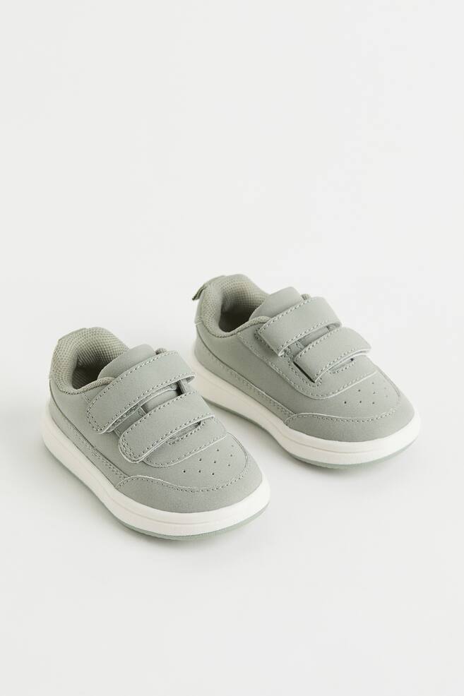 Trainers - Grey-green/Pink - 1