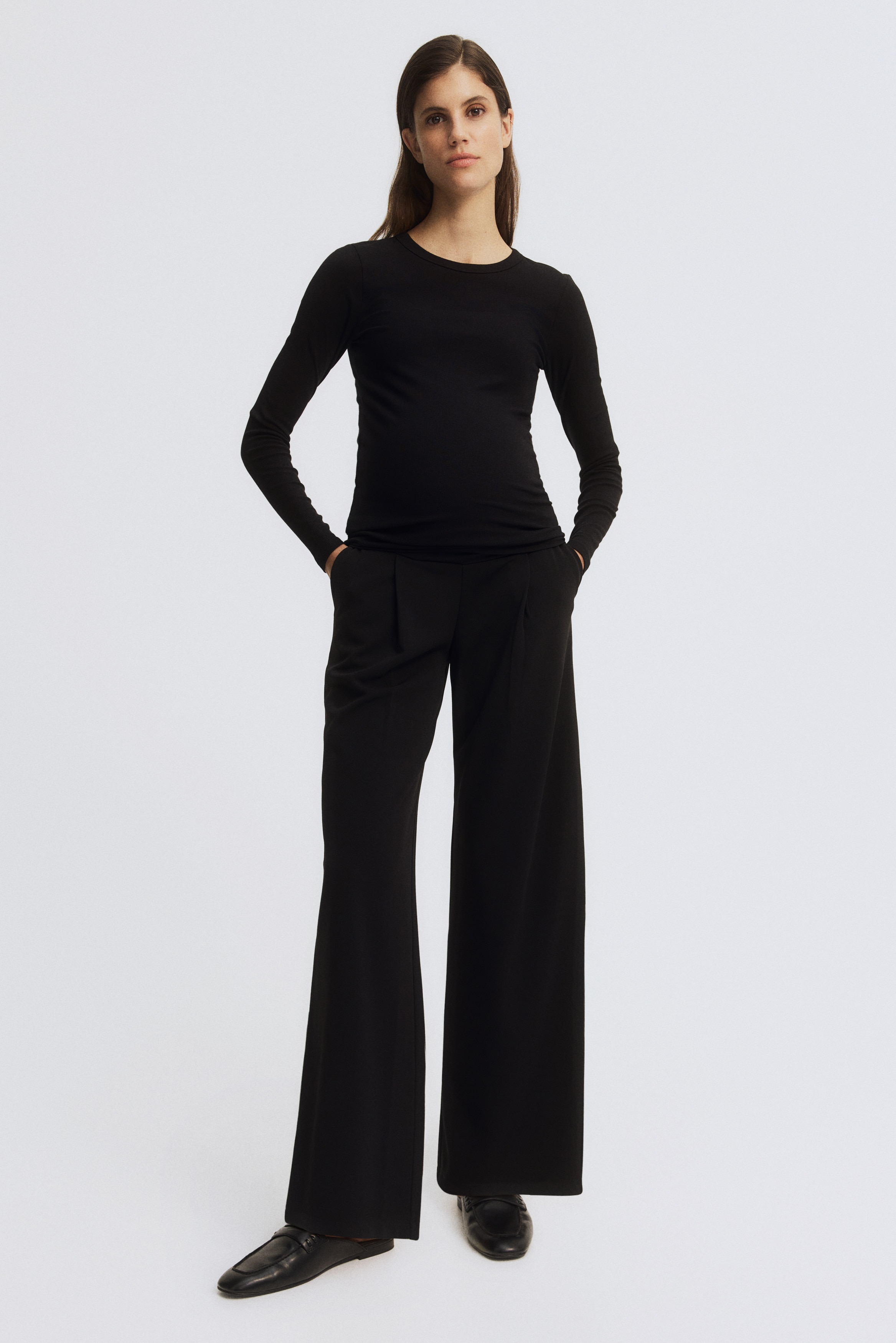 MAMA Wide trousers from H&M - $39.99