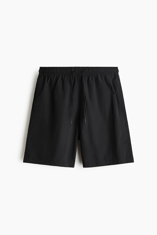 Short de bain court - Noir - 1