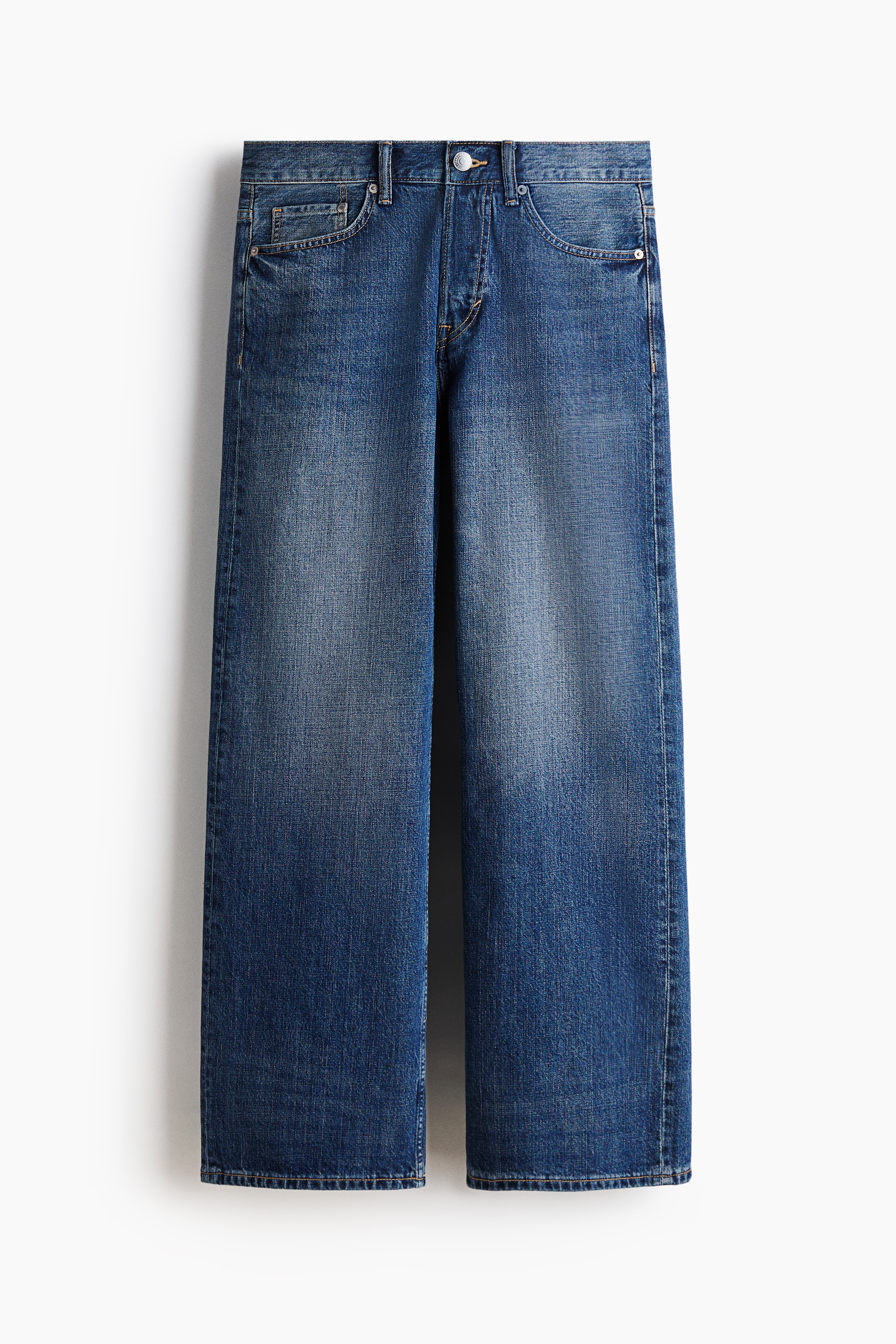 Loose Straight Jeans - Denim blue/Black/Dark grey/Denim blue/Denim blue/Dark denim blue/Denim blue/Brown