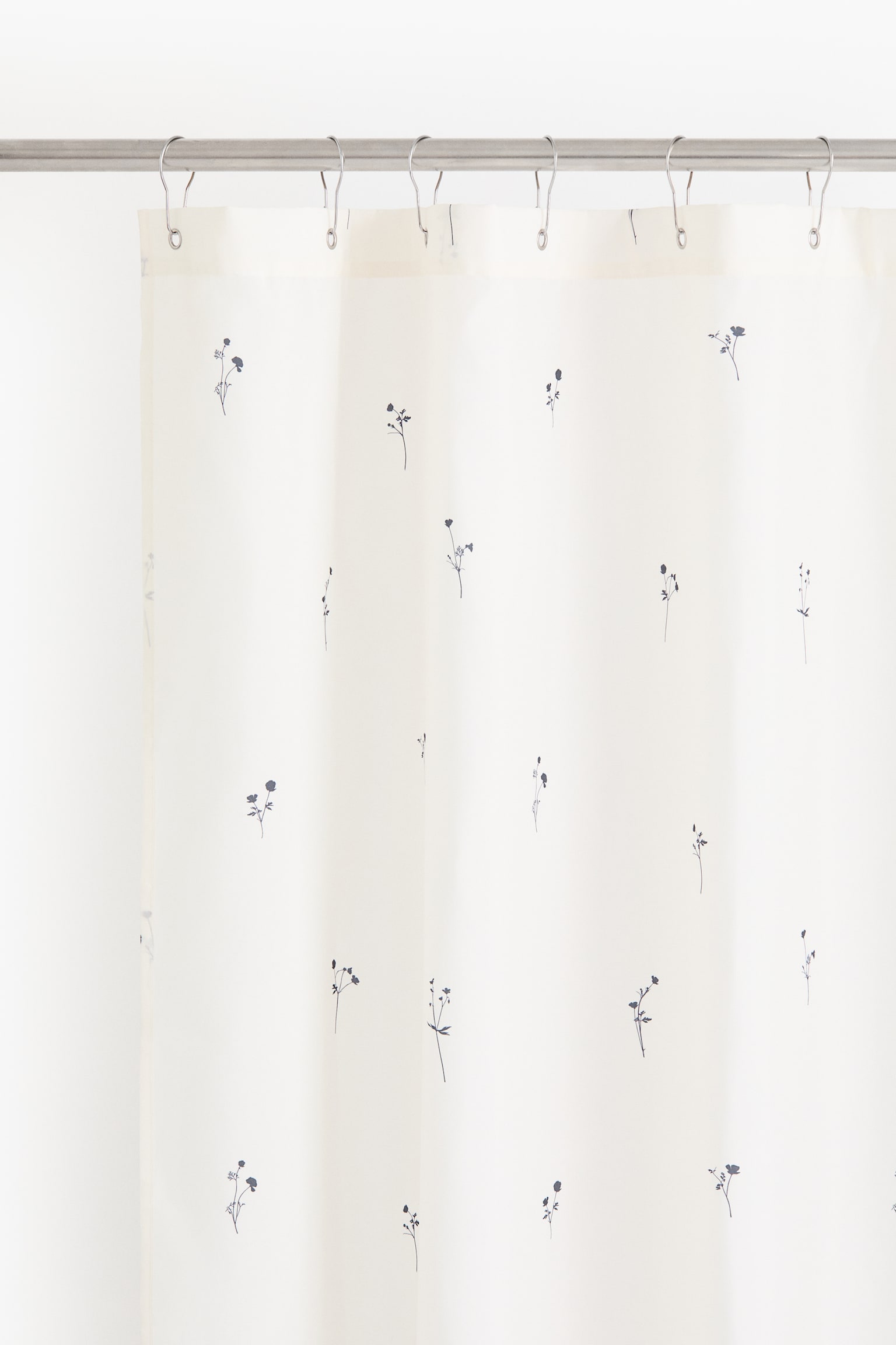 Floral Shower Curtain - Cream/floral