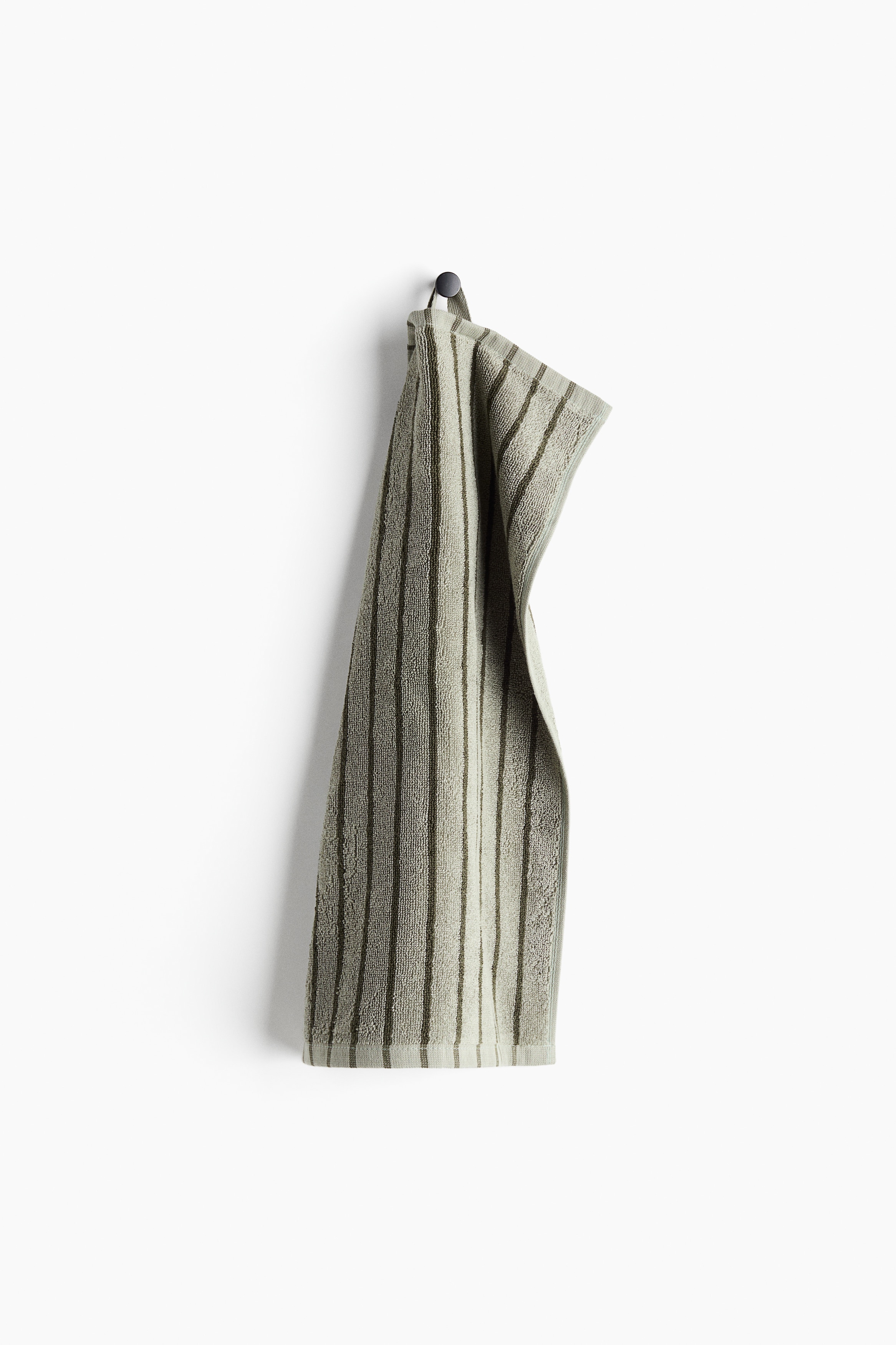 Striped Guest Towel - Sage green/black striped/Light pink/terracotta striped/Brown/striped/Light blue/striped/Light blue/beige striped/Light beige/white/Yellow/white striped/Sage green/striped