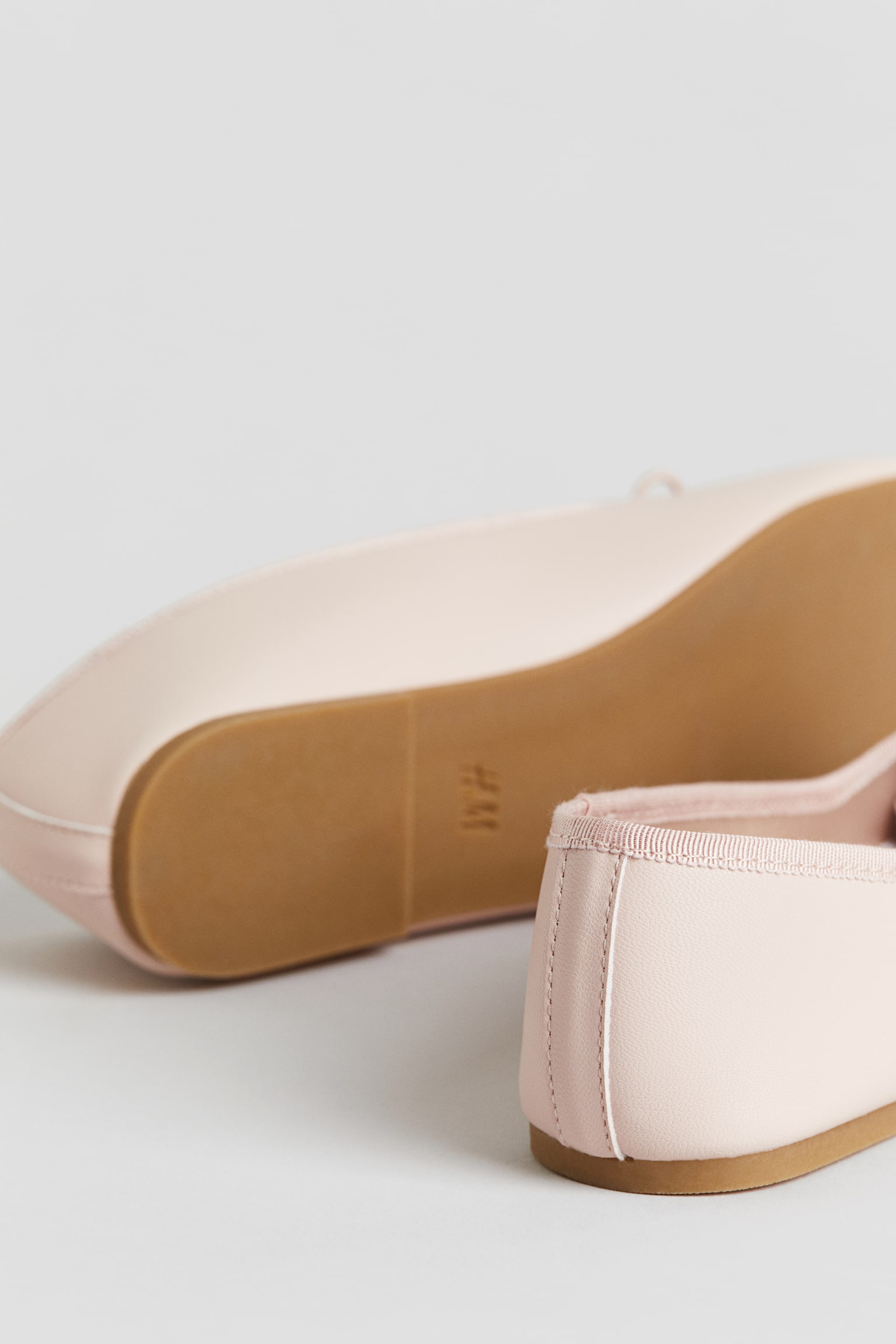 Ballet Flats - Light pink/Denim blue - 3