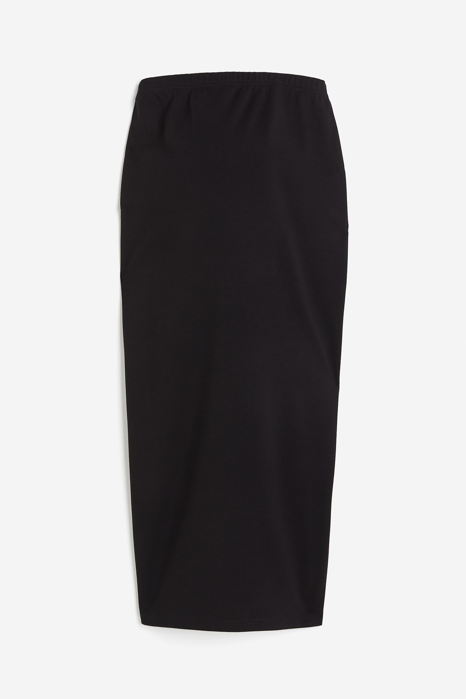 MAMA Heavy jersey skirt - Black - 1