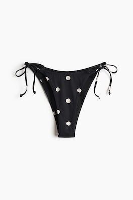 Bikinitanga Cheeky med knytband