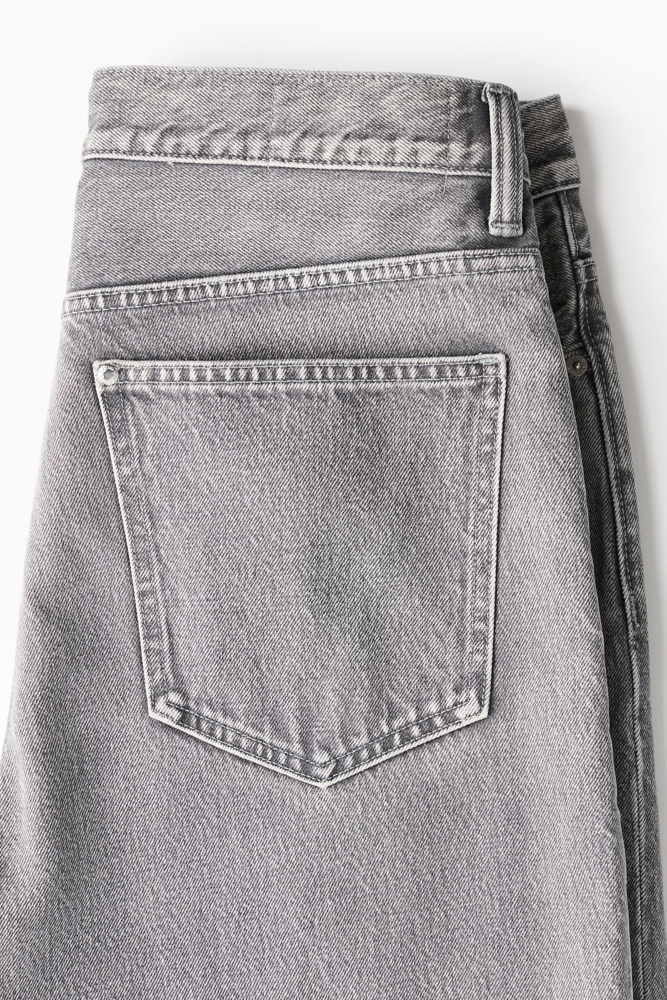 Baggy Jeans - Denim grey - Men | H&M GB 8