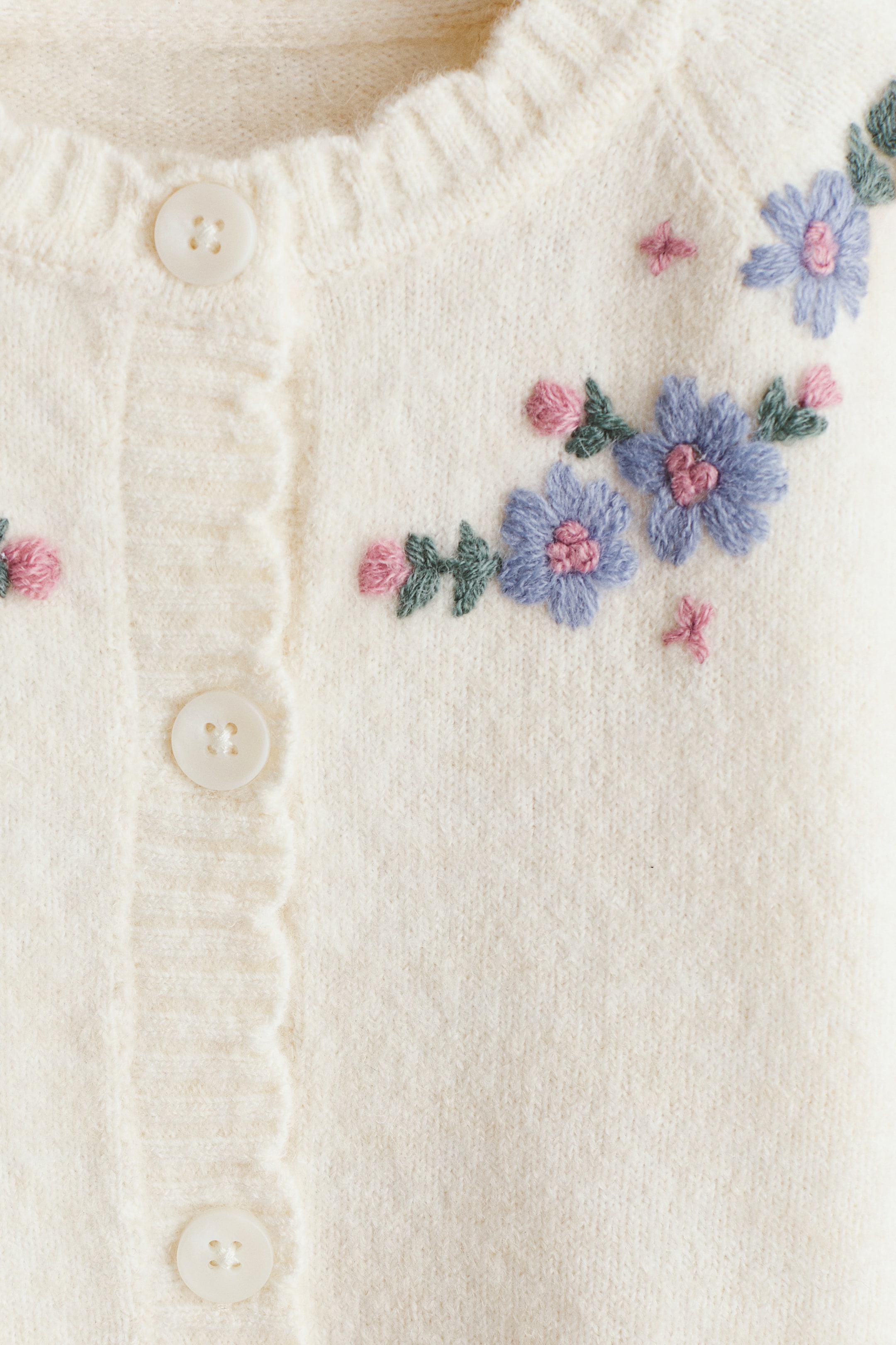 Детские кардиганы H&M Embroidery-Detail Cardigan — фото 2