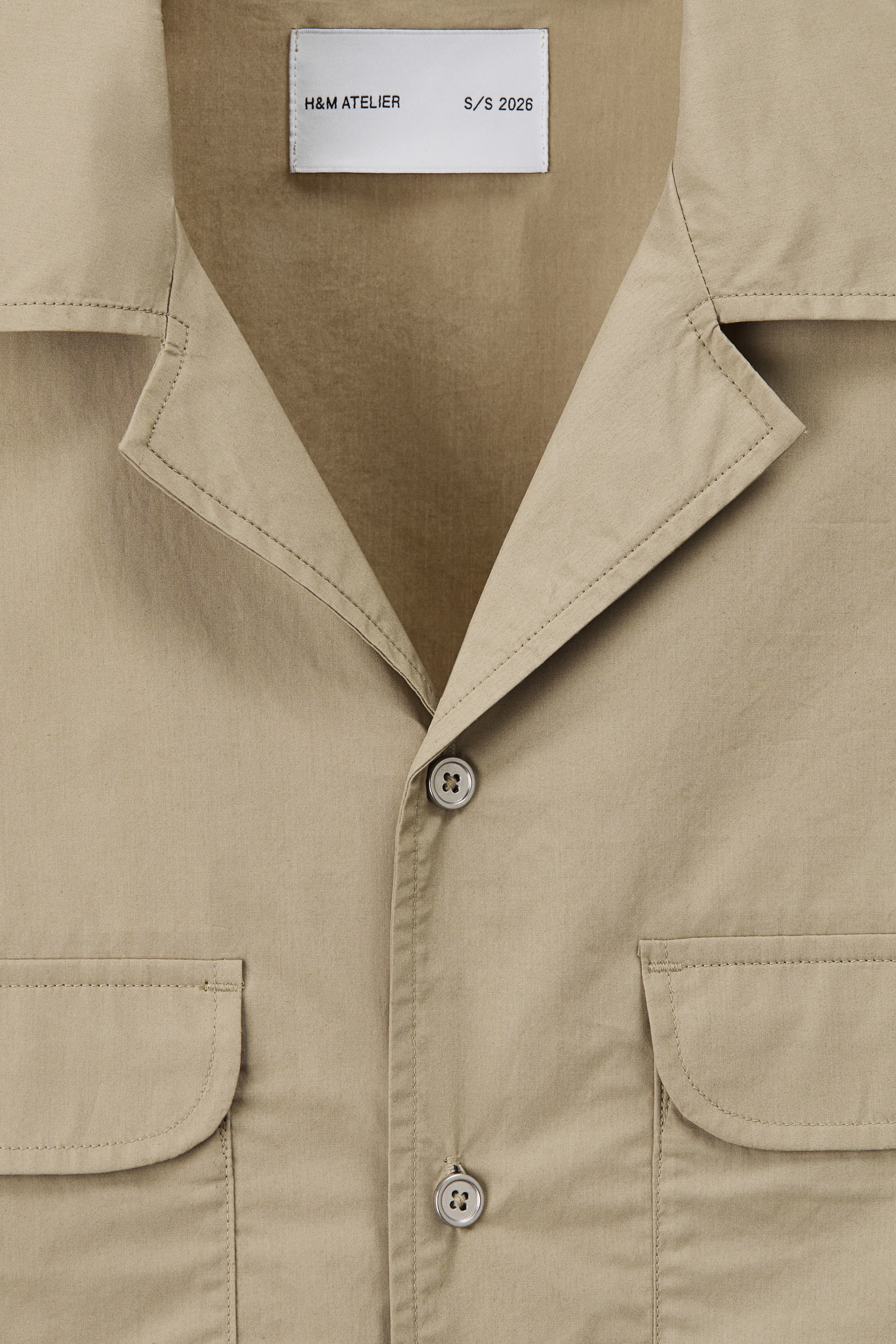 Loose-Fit Cotton Resort Shirt