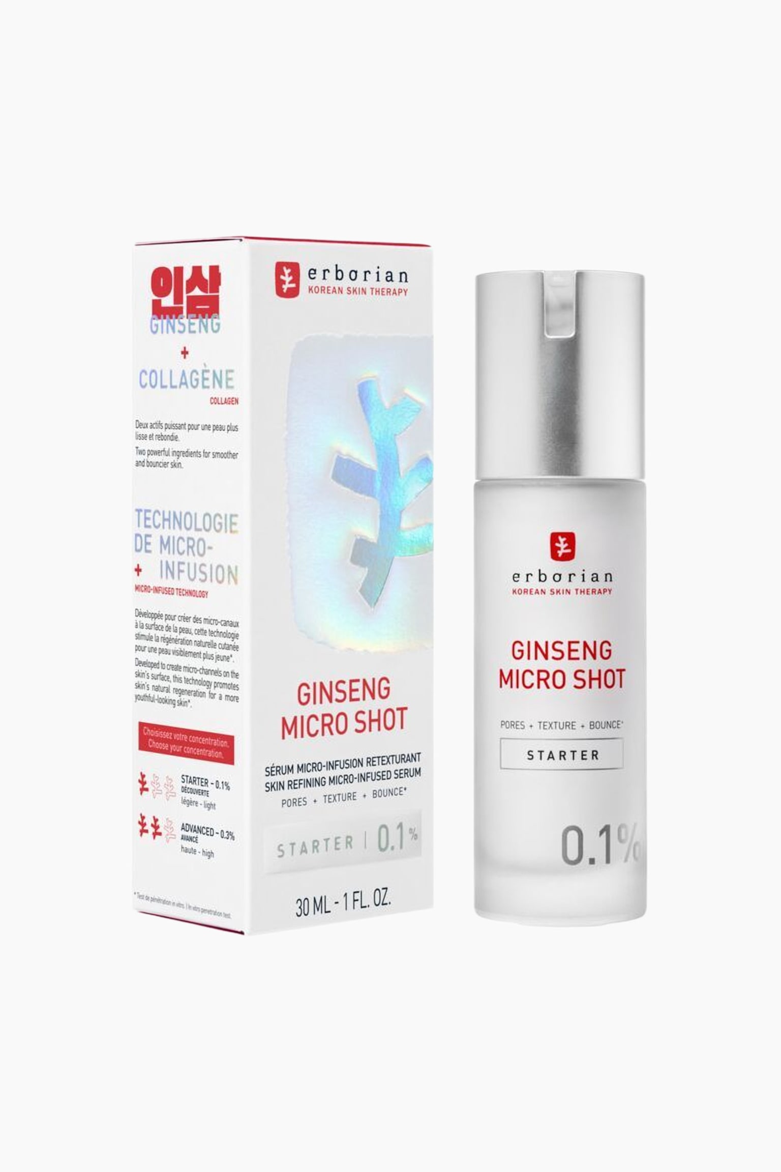 Ginseng Micro Shot Starter - Gennemsigtig - 1