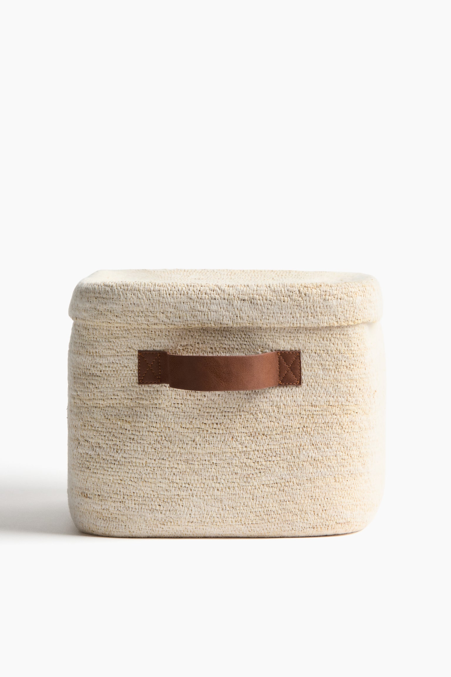 Seagrass Storage Basket - Light beige