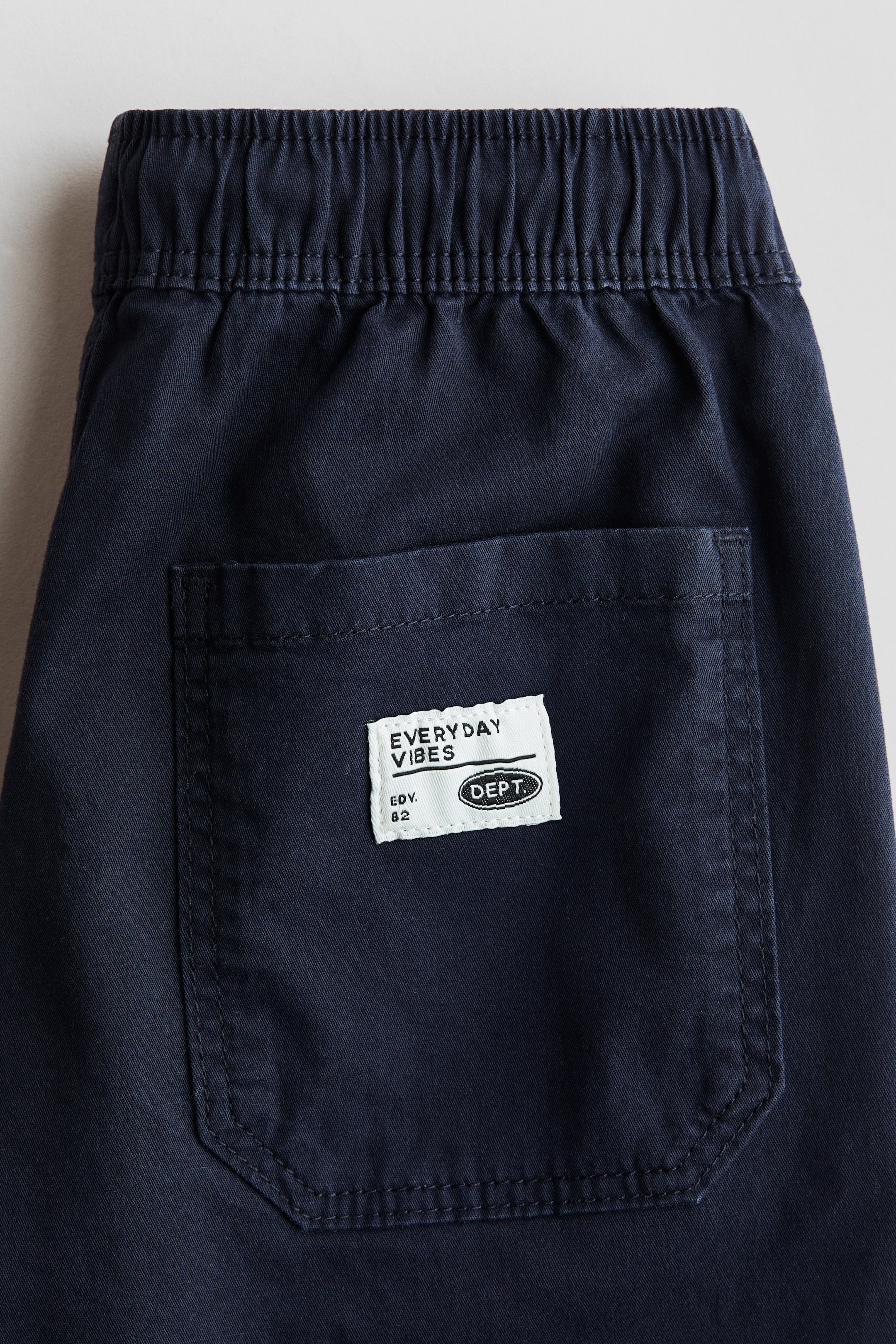 Pantalon jogging en sergé de coton