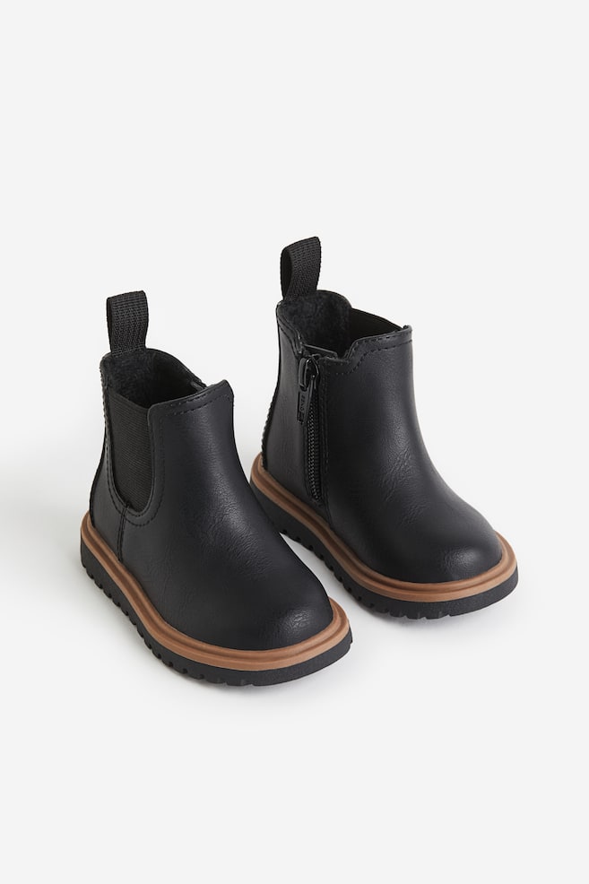 Chelsea boots - Black/Dark brown - 1
