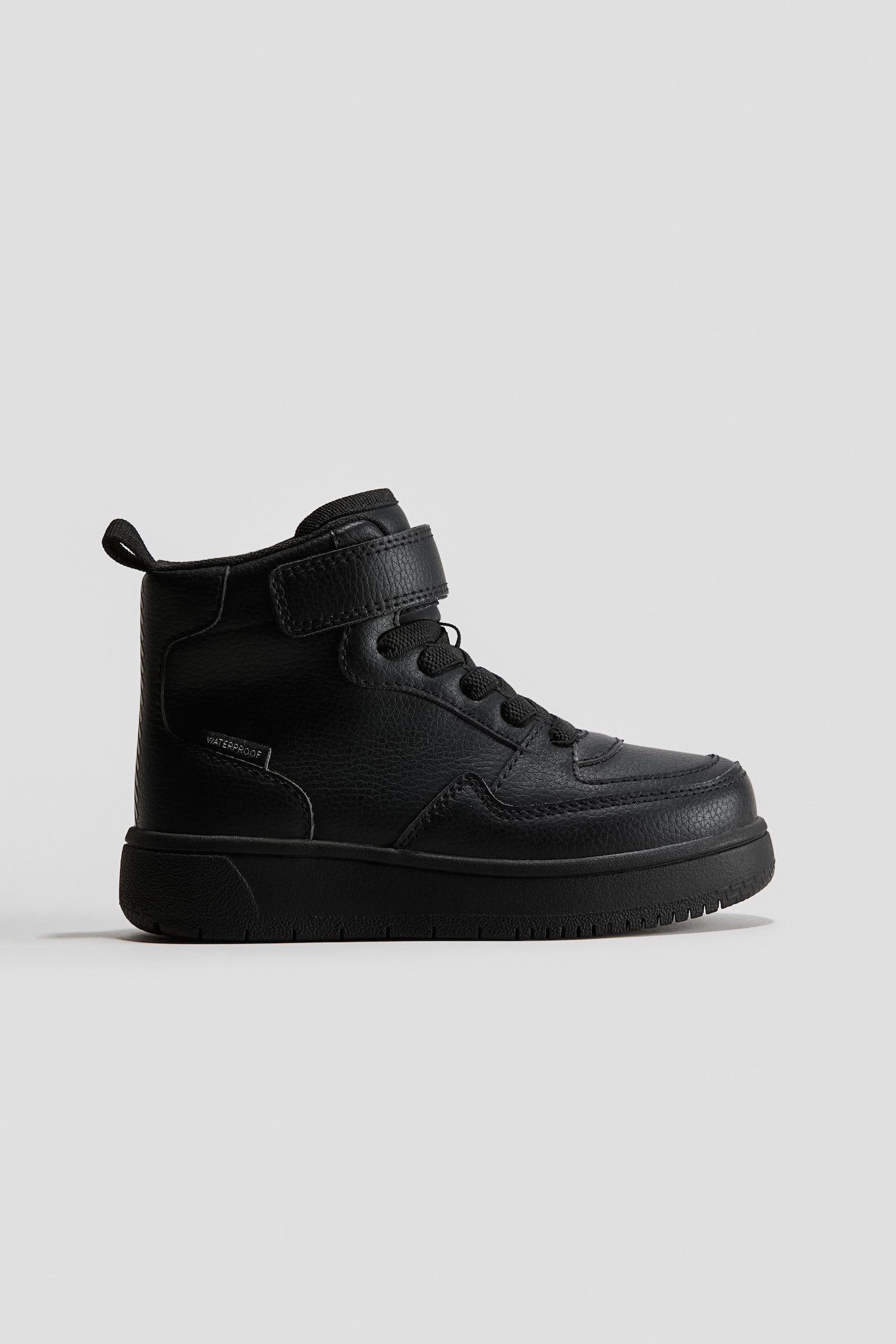 Детские топы H&M Waterproof High Tops, цвет: Чёрный — фото 1