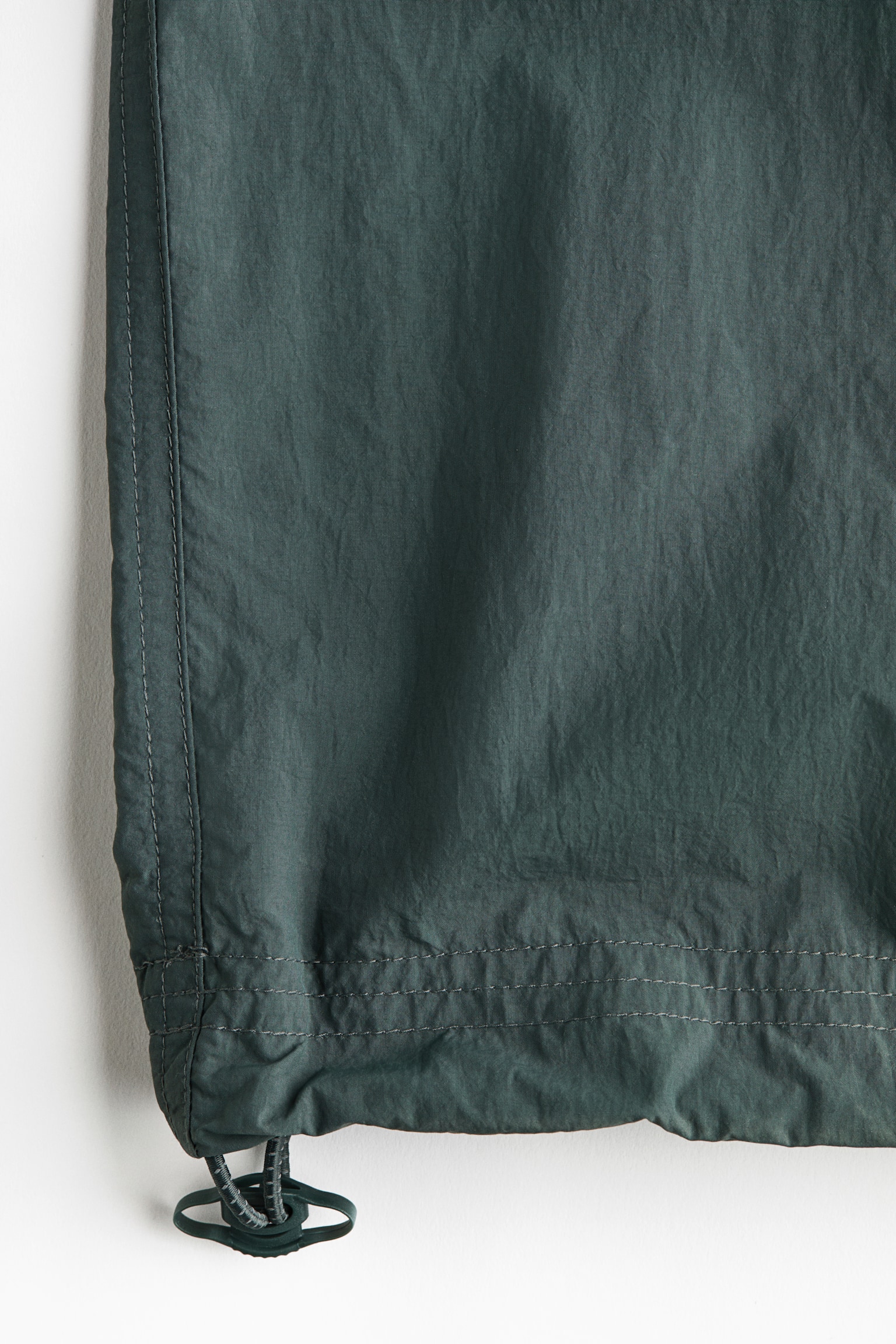 Loose Fit Water-repellent cargo trousers - Green/Black - 8