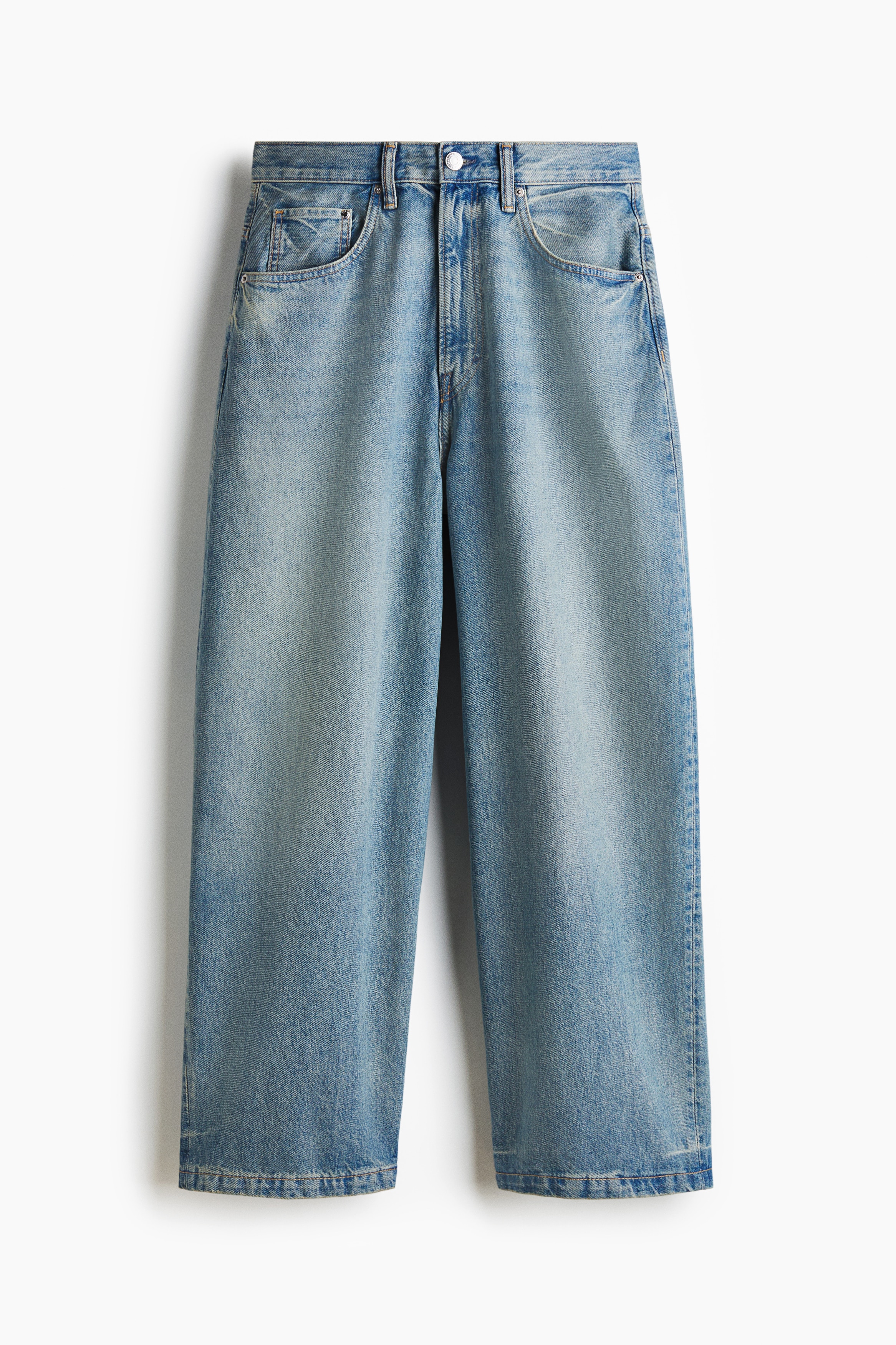 Collins Super Baggy Jeans - Denim blue/Dark denim gray/Denim blue/Denim gray