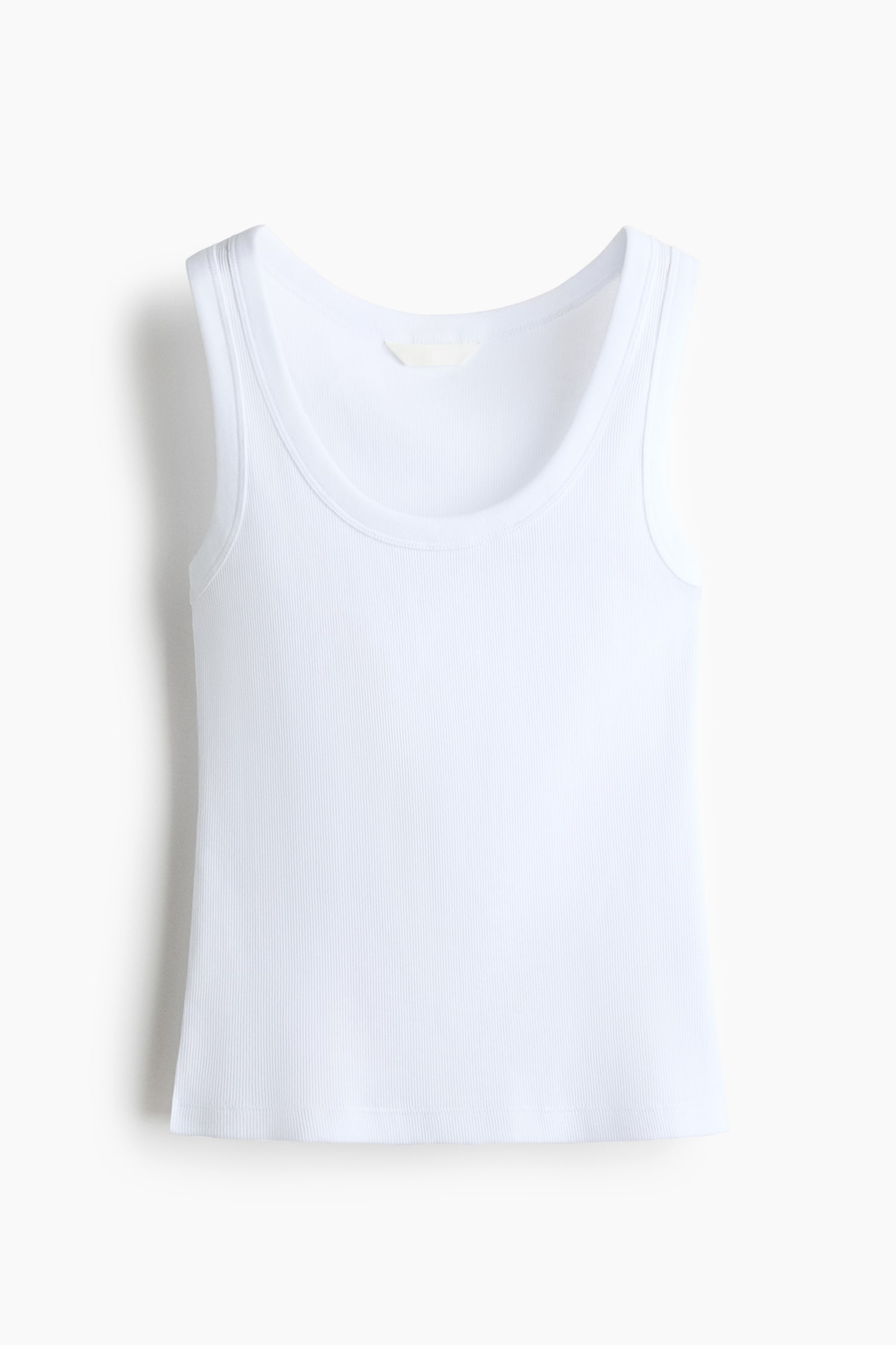 Ribbed vest top