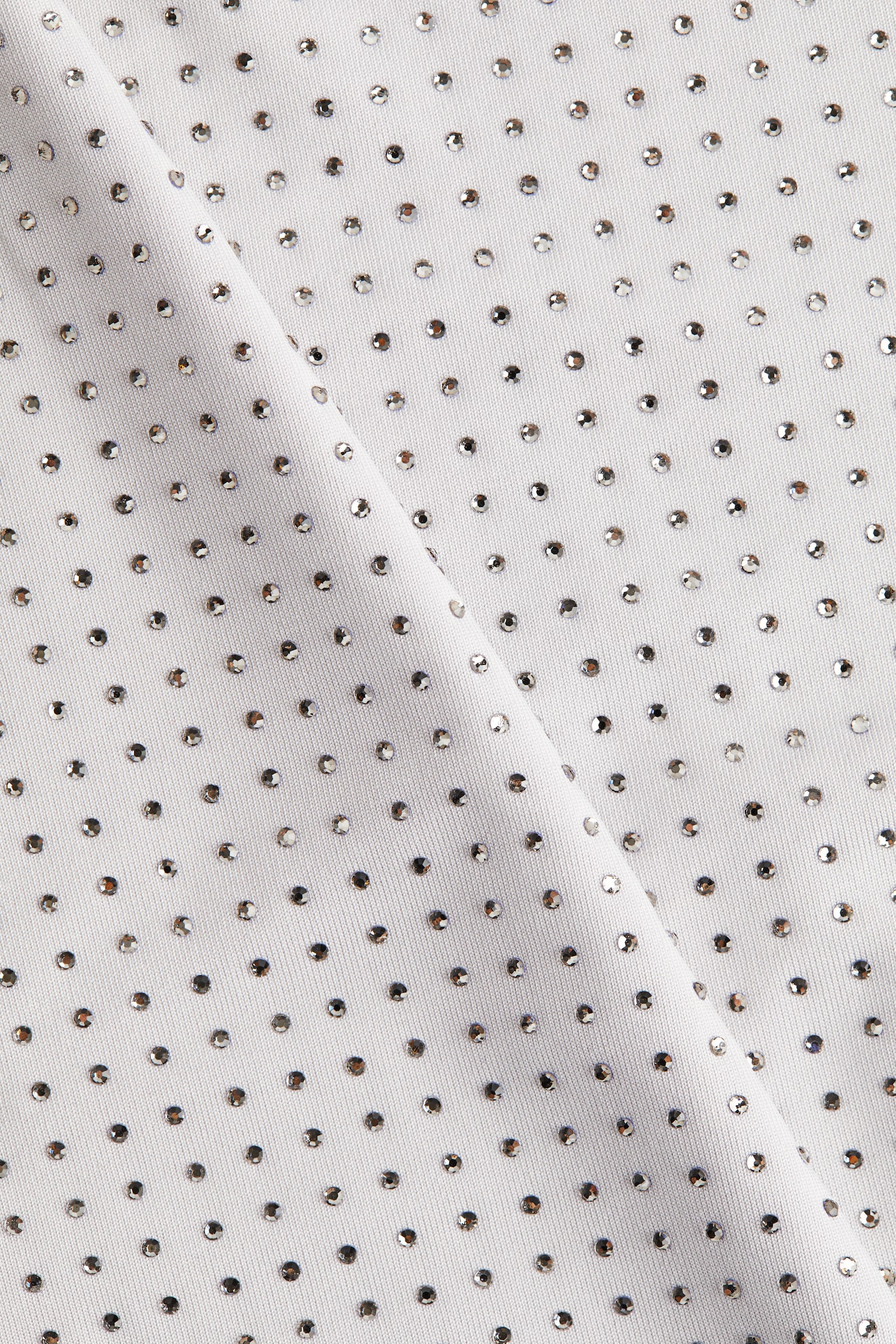 Embellished top - Light grey - 6