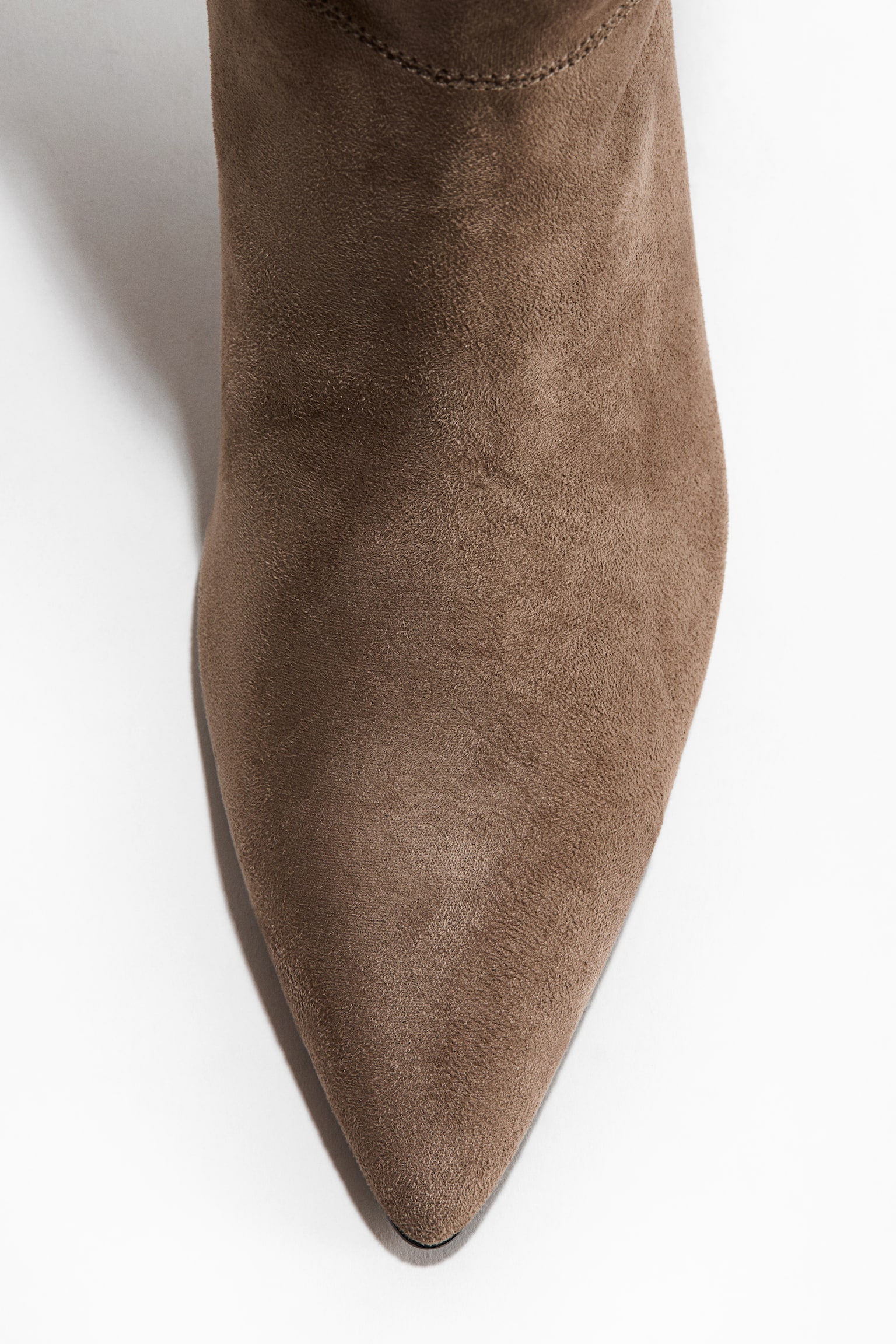 Женские ботинки H&M Heeled, цвет: Тёмный бежевый — фото 3