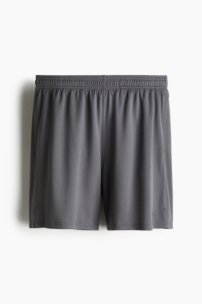 Short de sport court - Gris foncé/Noir - 1