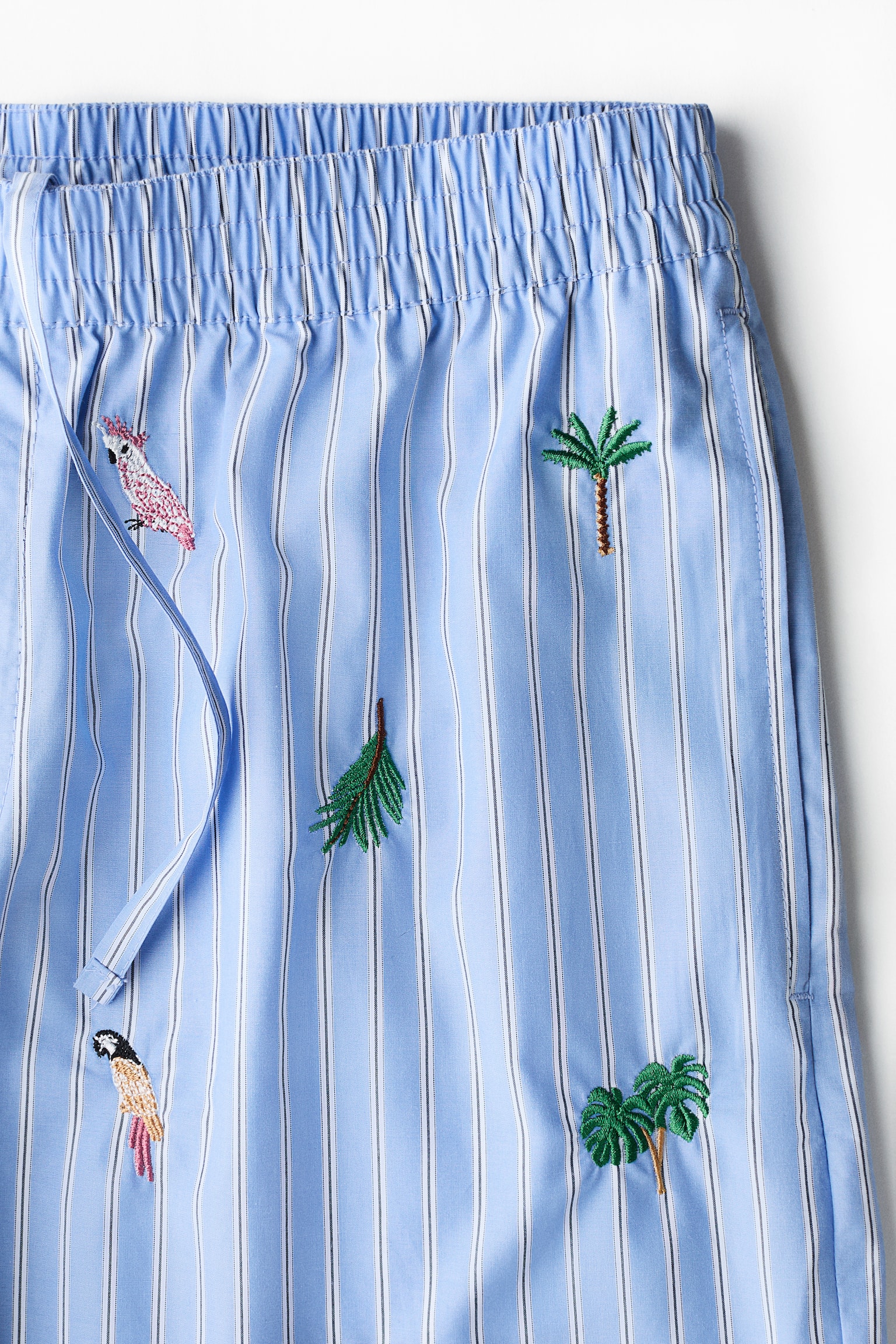 Мужские шорты H&M Relaxed-Fit, цвет: Светлый синий — фото 5