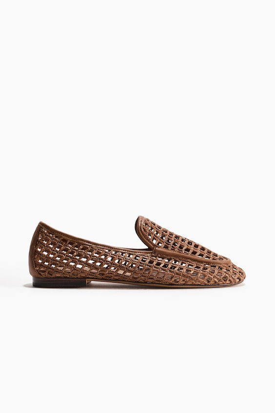 Женские лоферы H&M Straw Loafers