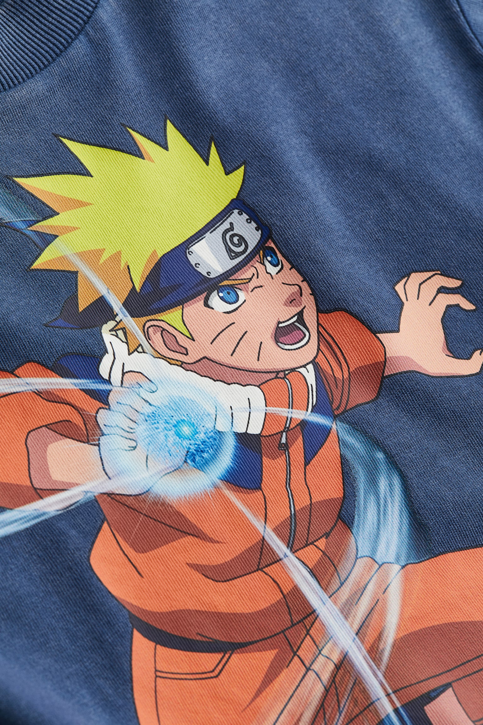 Oversized printed T-shirt - Dark blue/Naruto - 2