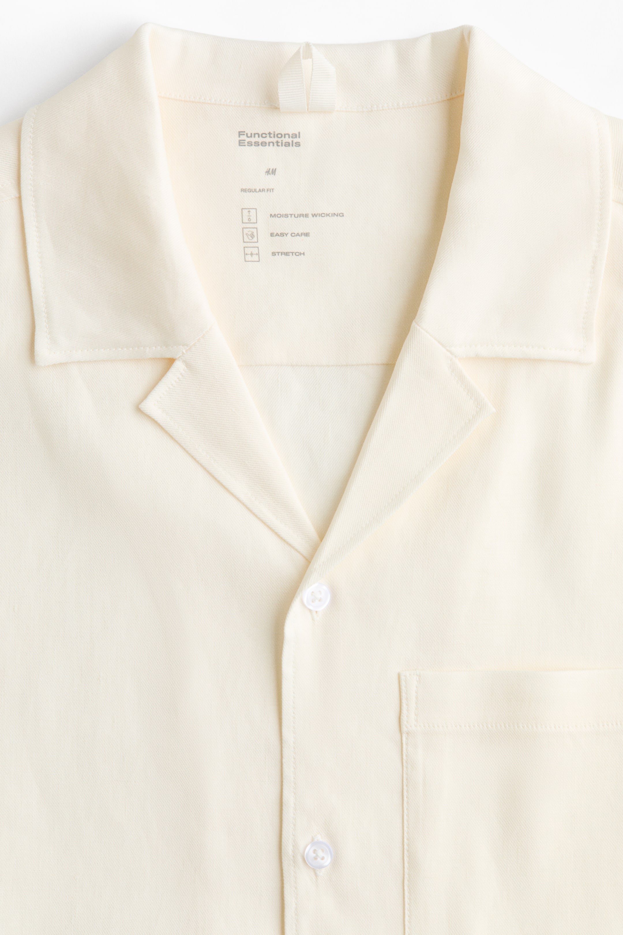 Easy Care Relaxed-Fit Linen-Blend Shirt