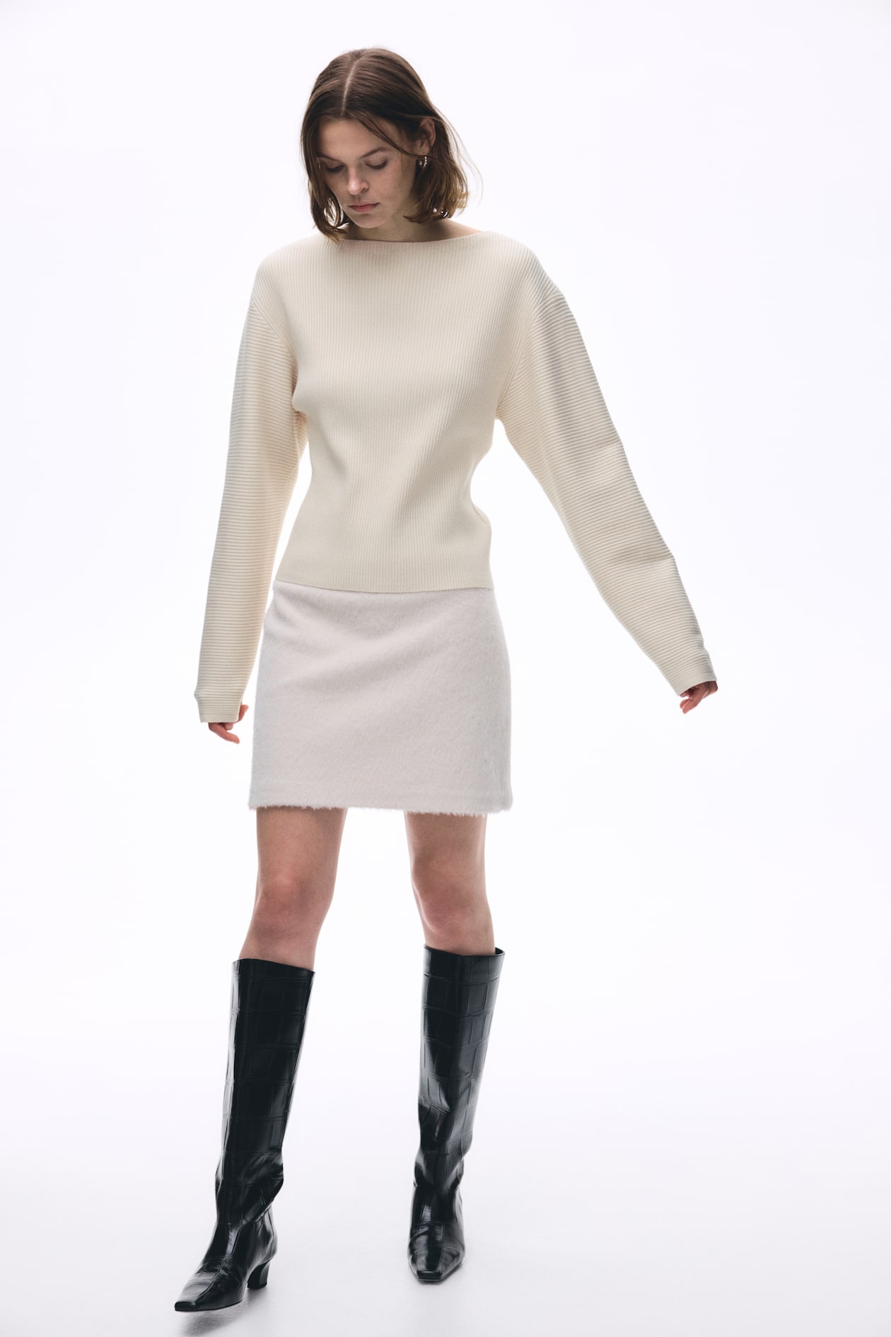 Rib-Knit Top - image 2
