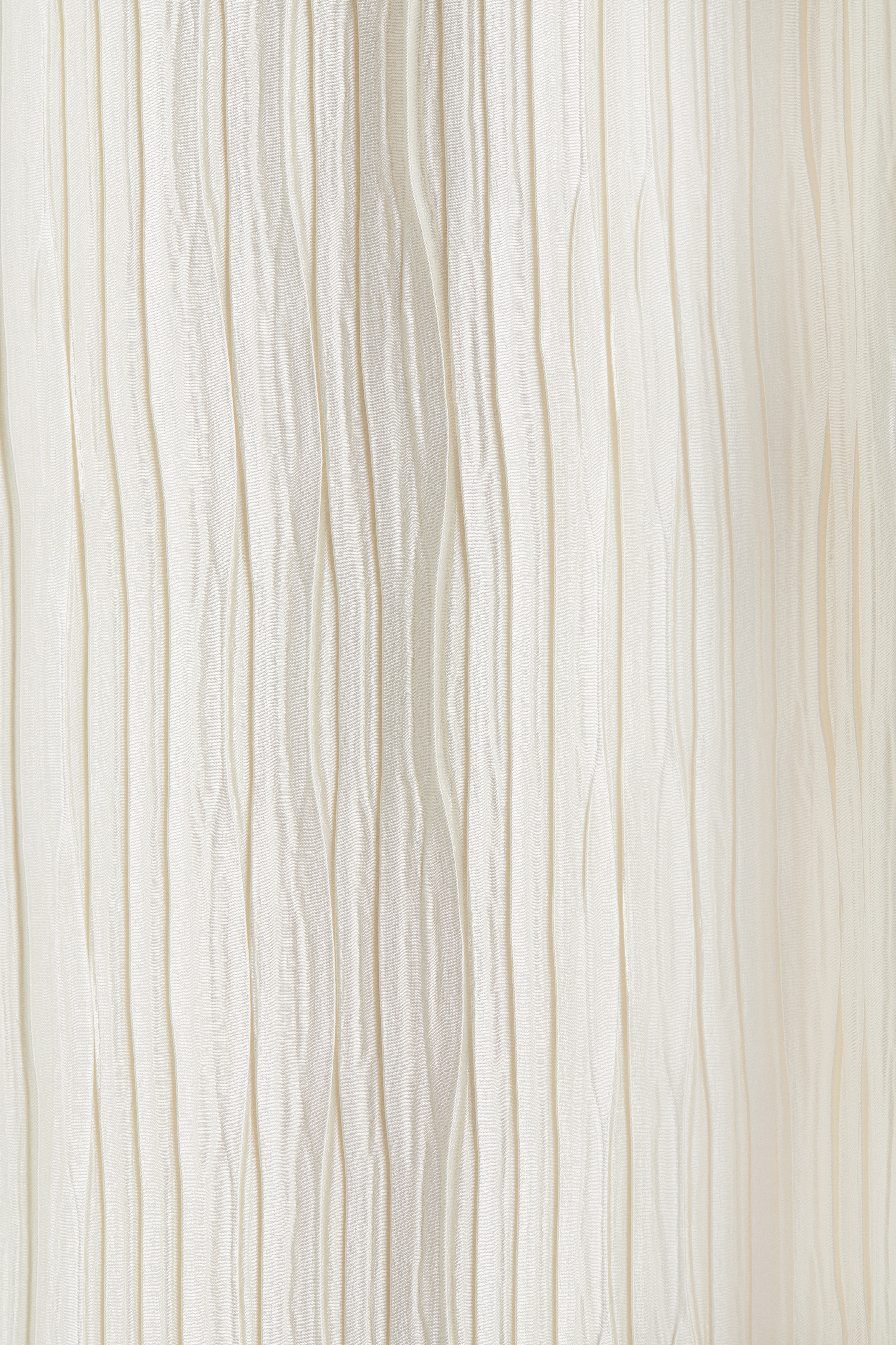 Crinkled pull-on trousers
